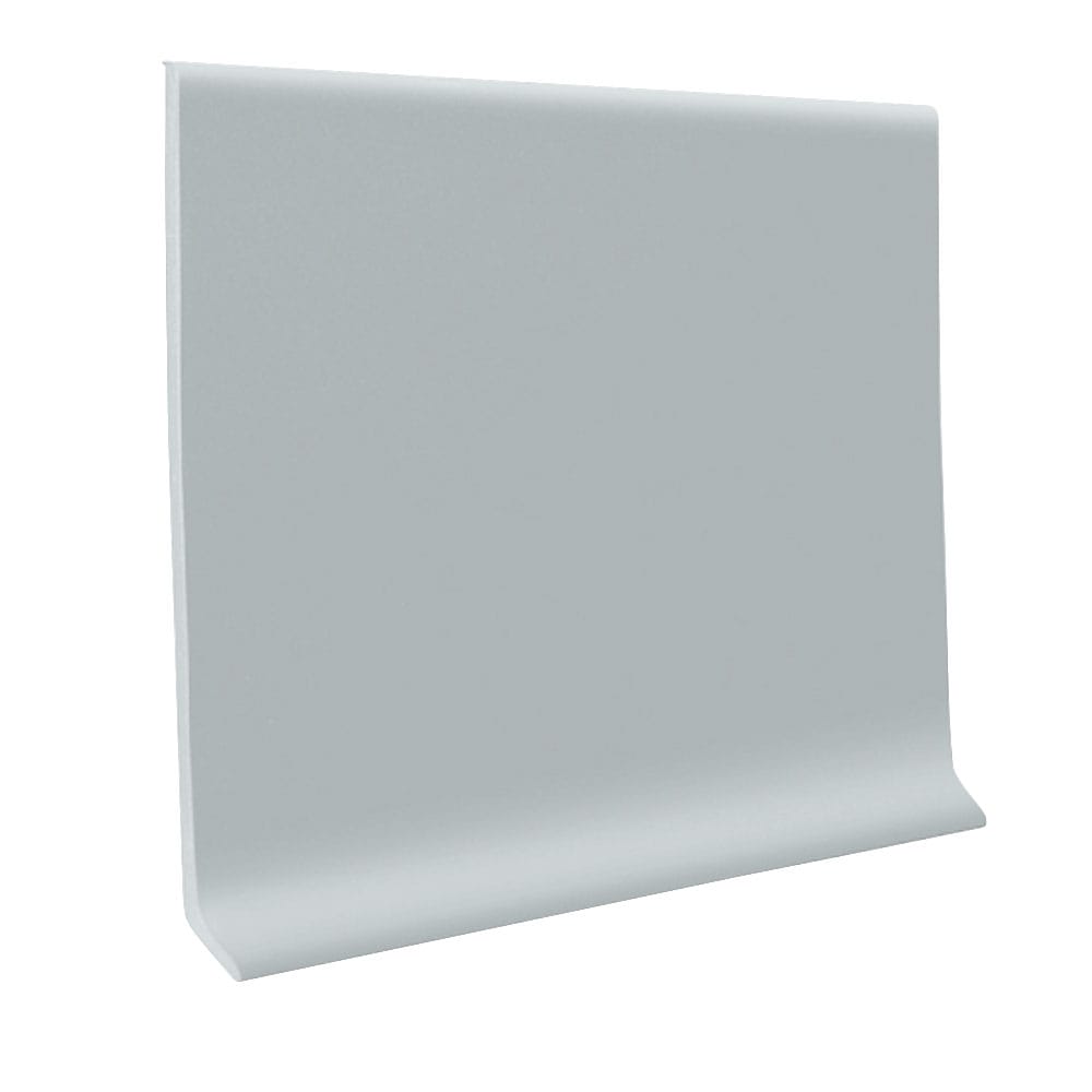 Flexco Light Gray 0.125-in T x 4-in W x 1440-in L Vinyl Wall Base