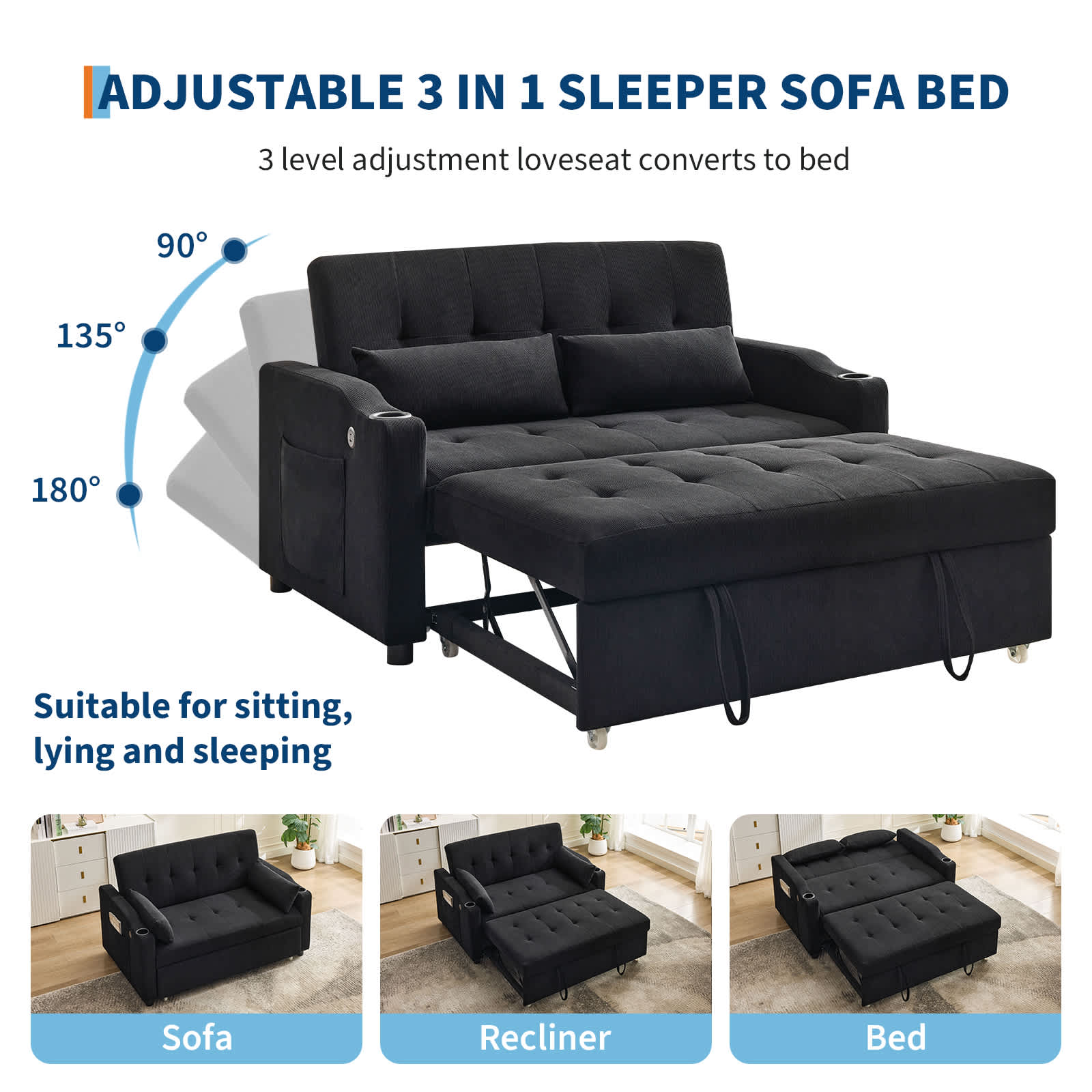 Qeetex CCPHK-345NACYE futons - View #2