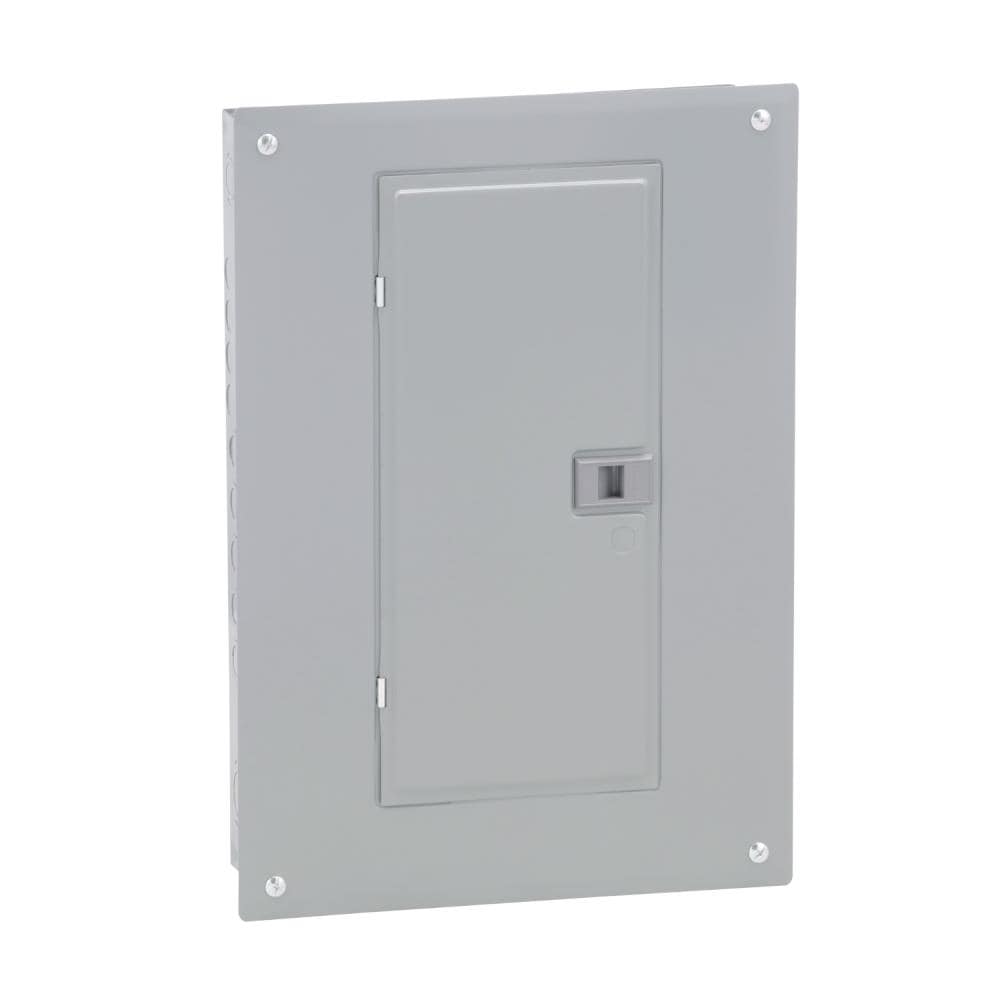 Square D HOM2040M100PC Homeline 100 -Amp 20 -Spaces 40 -Circuit Indoor Main breaker Plug-On Neutral Load Center