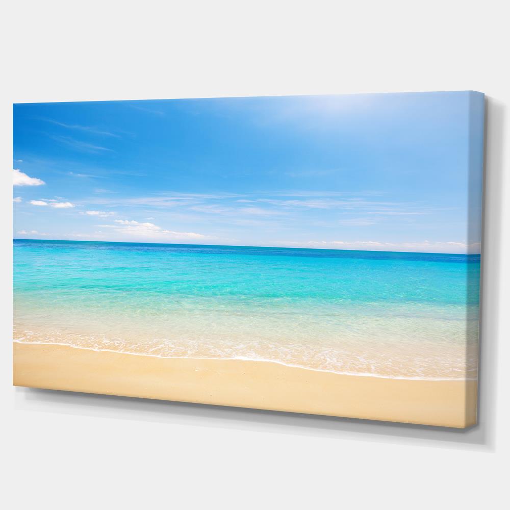 Designart 20-in H x 40-in W Coastal Print on Canvas in the Wall Art ...