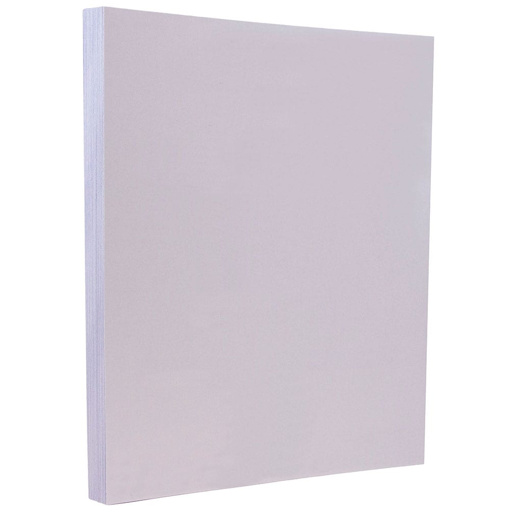 JAM Paper Vellum Bristol 110 lb. Cardstock Paper, 8.5 x 11, White Vellum  Bristol, 50 Sheets/Pack (