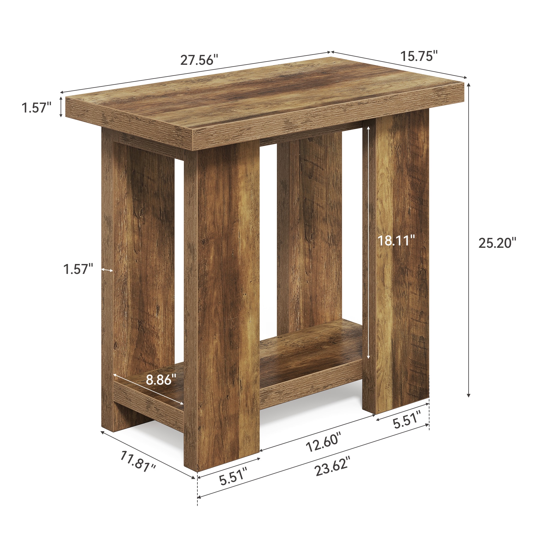 Tribesigns LWOYJL-1331YY End-Tables - View #4