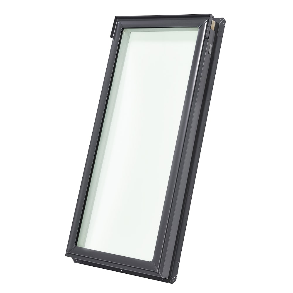 SIG Skylights 20.5 x 20.5 Deck Mounted Self-Flashed Glass Home Roof Skylight 