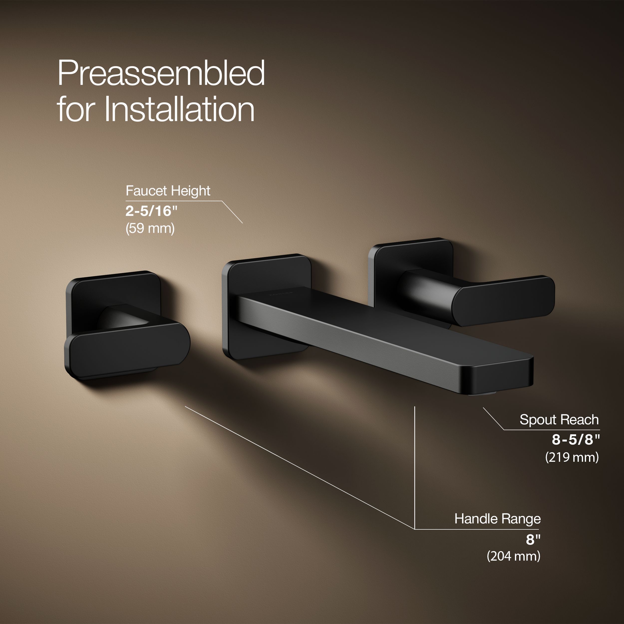 KOHLER T27120-4-BL Lavatory-Faucets - View #4