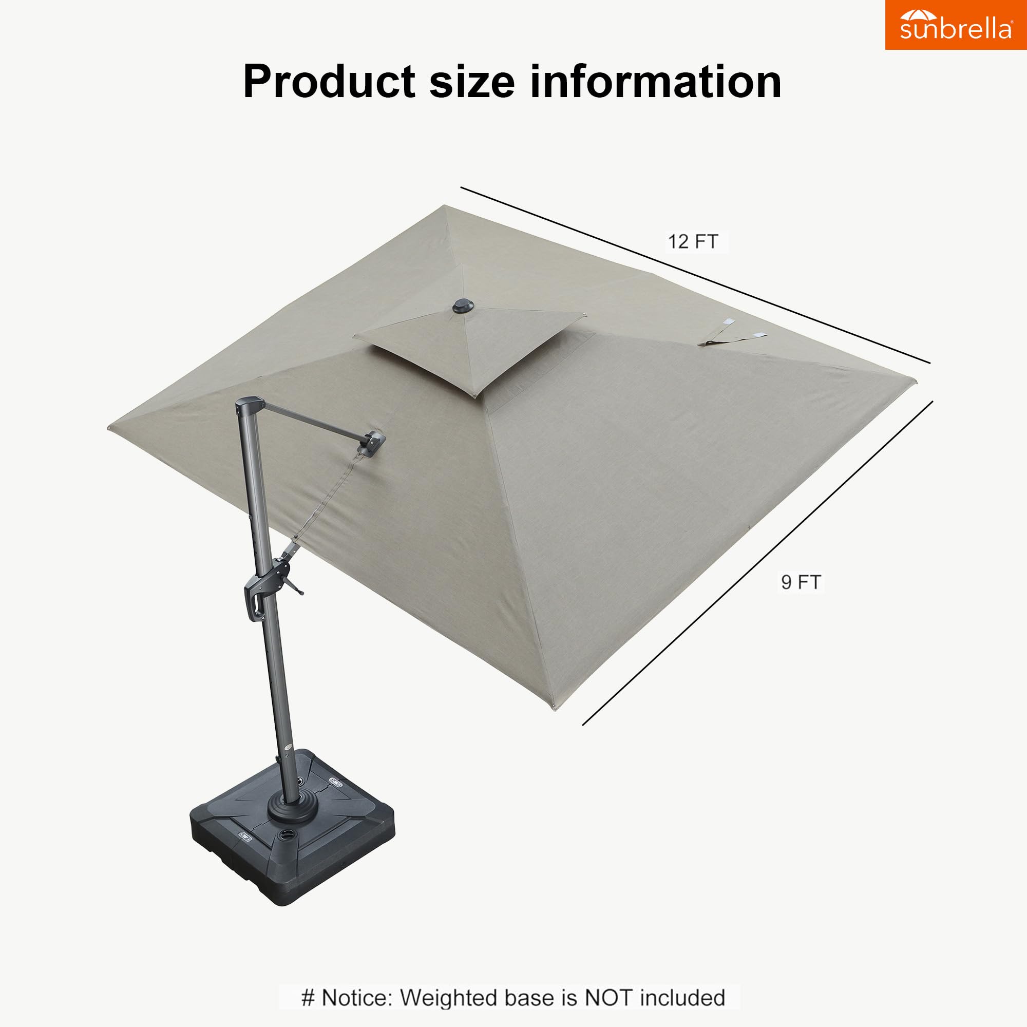 PURPLE LEAF LS04DHRC0912-SB-TPWB Umbrellas-2 - View #9