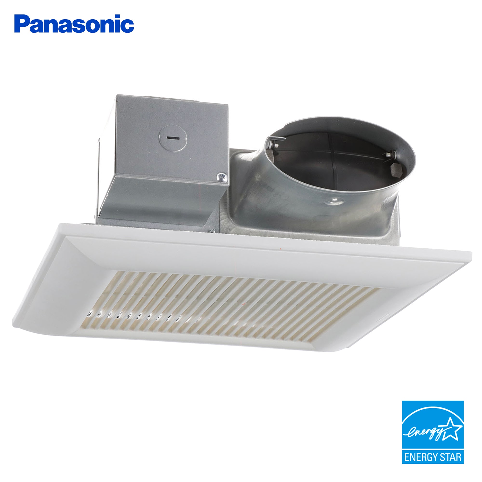 Panasonic WhisperValue 0.4-Sone 100-CFM White Bathroom Fan ENERGY 