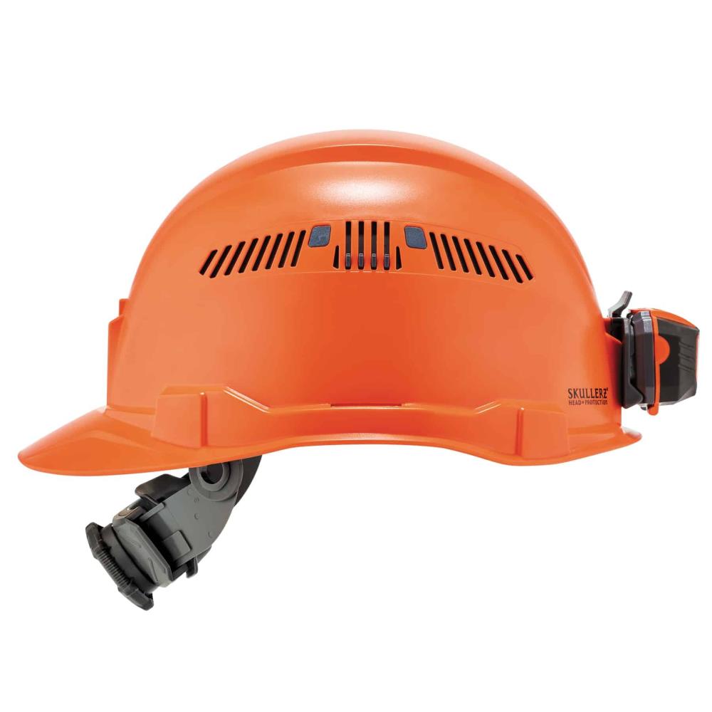 Skullerz Quick Adjusting Ratchet Orange Hard Hat