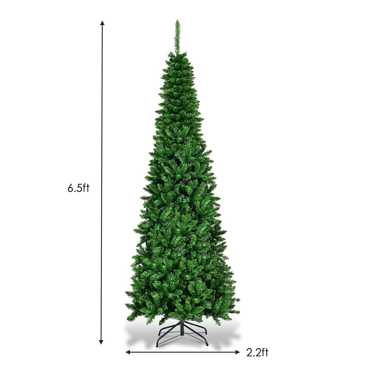 Costway CM22071 Artificial-Christmas-Trees - View #9