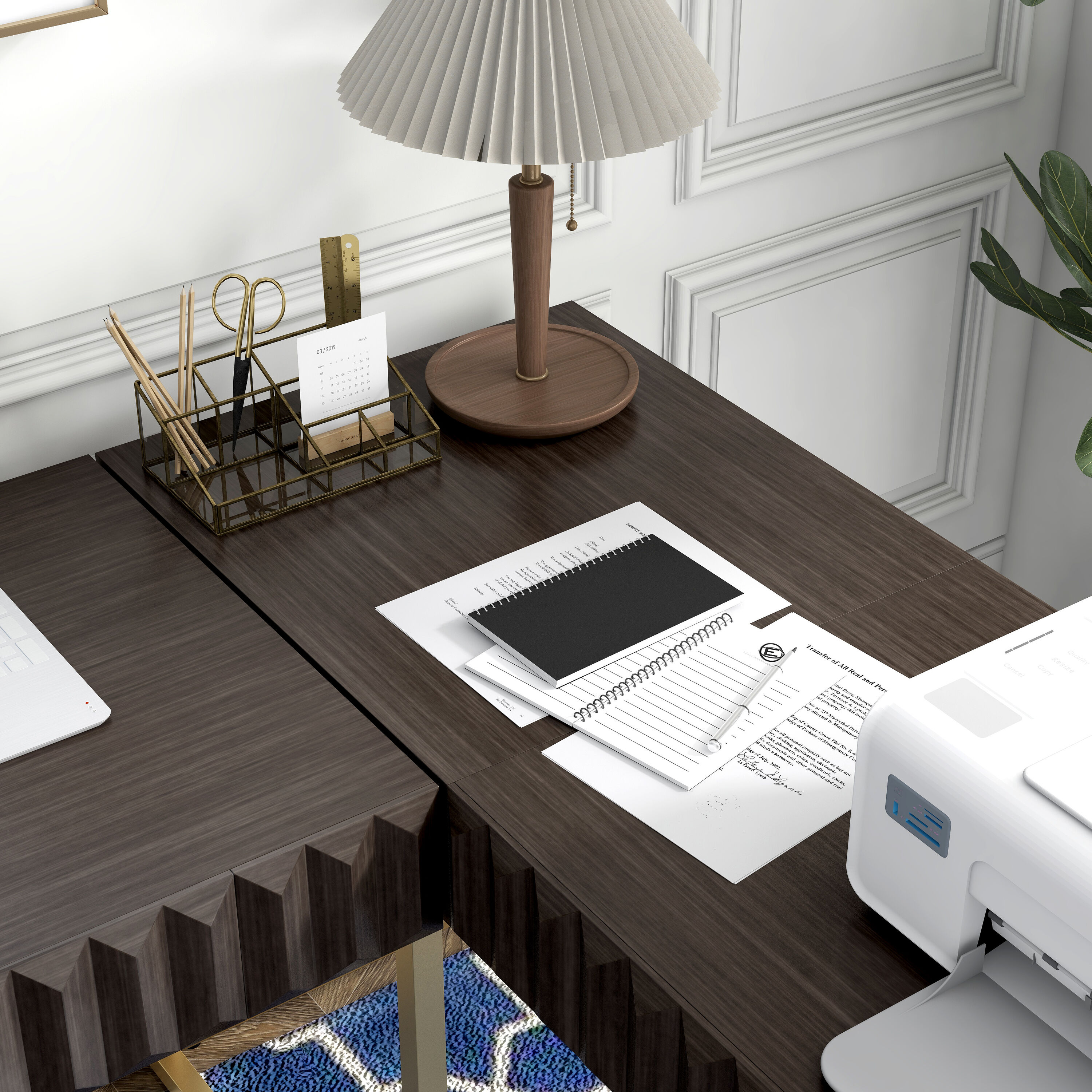 Furniture of America IDF-DK406WN-SET desks - View #6