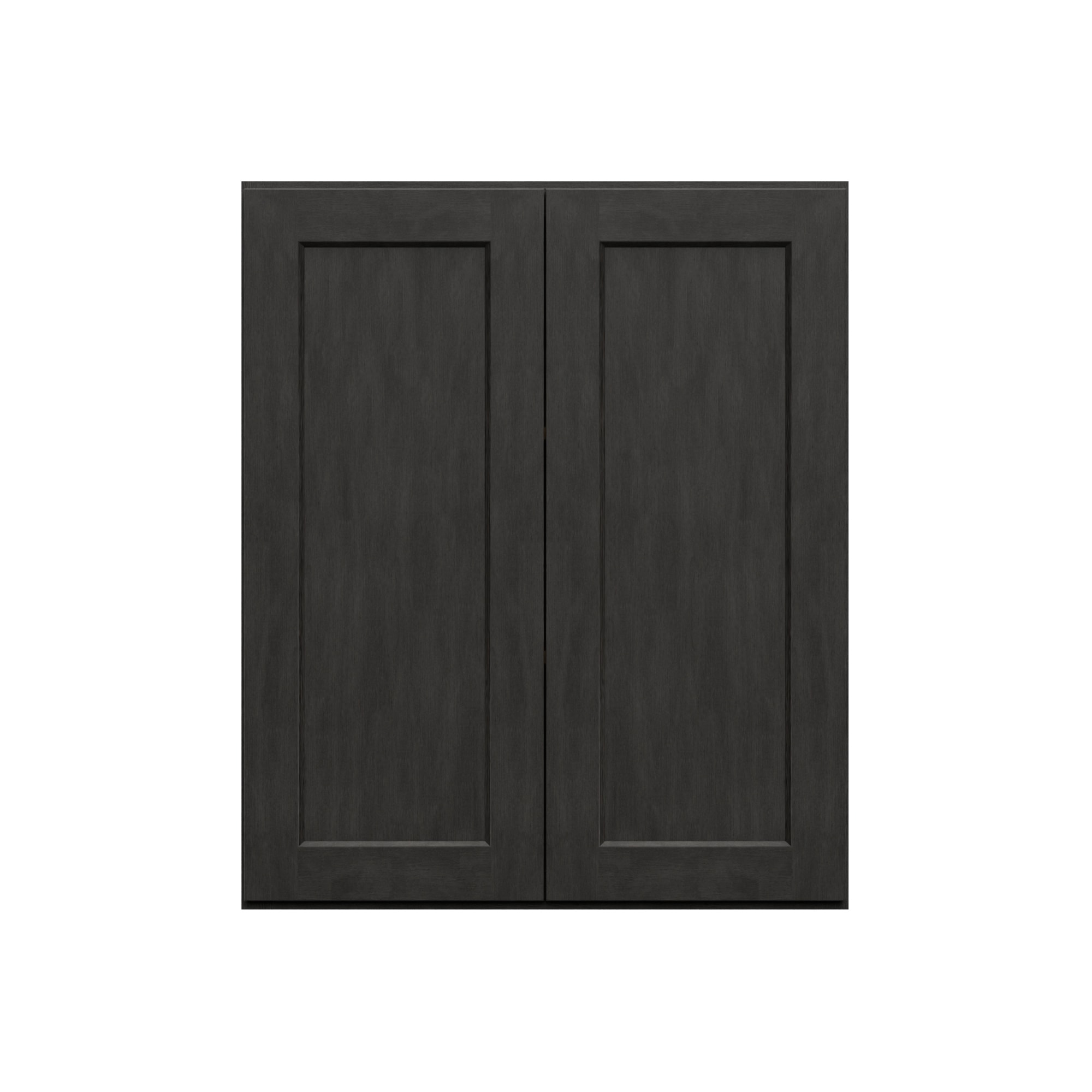 HomLux 30-in W x 36-in H x 12-in D Shaker Charcoal Painted Wall Ready to Assemble (RTA) Plywood Cabinet Recessed Panel Shaker