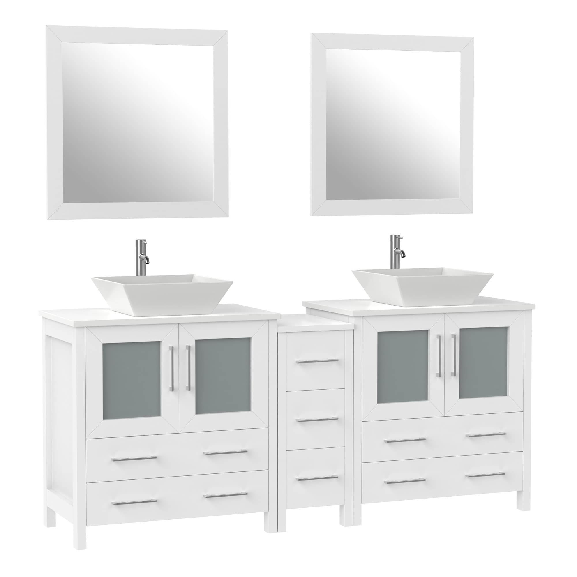 Vanity Art VA3130-72W Bath-Vanity-Combo - View #5