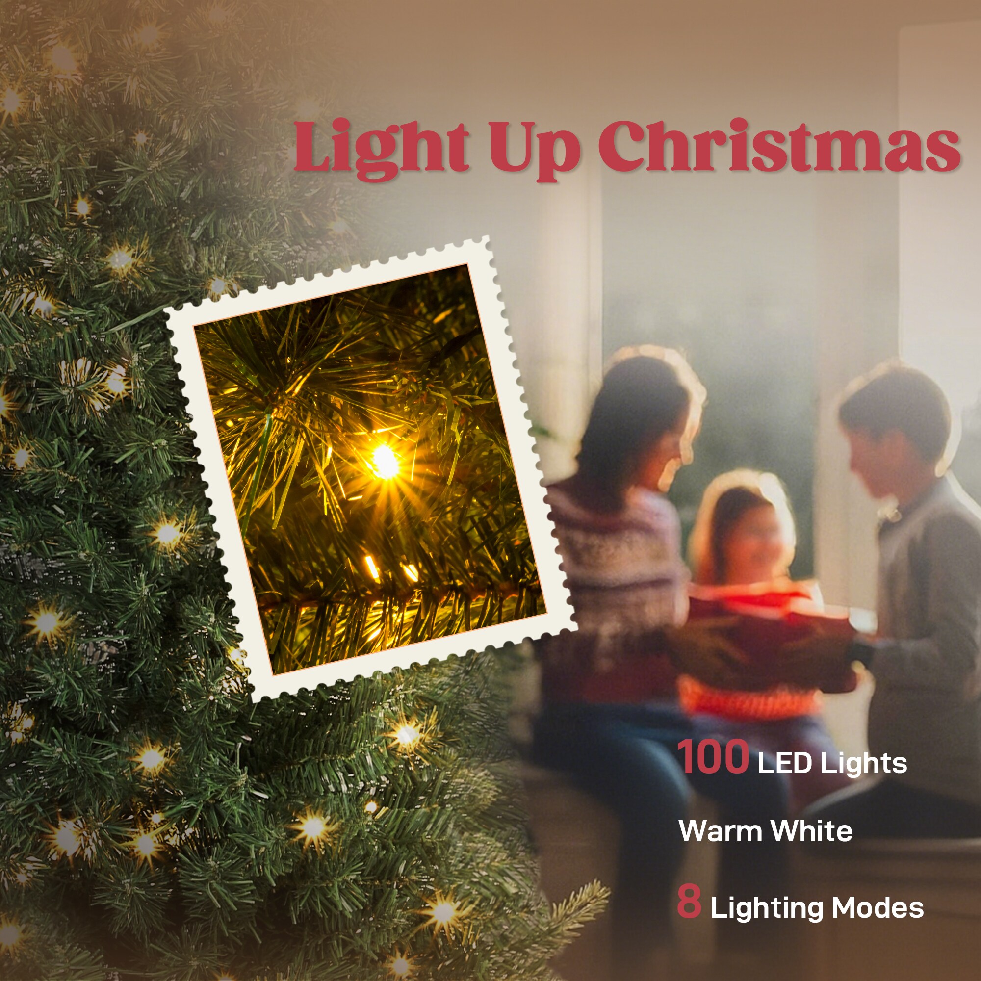 Wooakway FXLS0604-511Z62 Artificial-Christmas-Trees - View #6