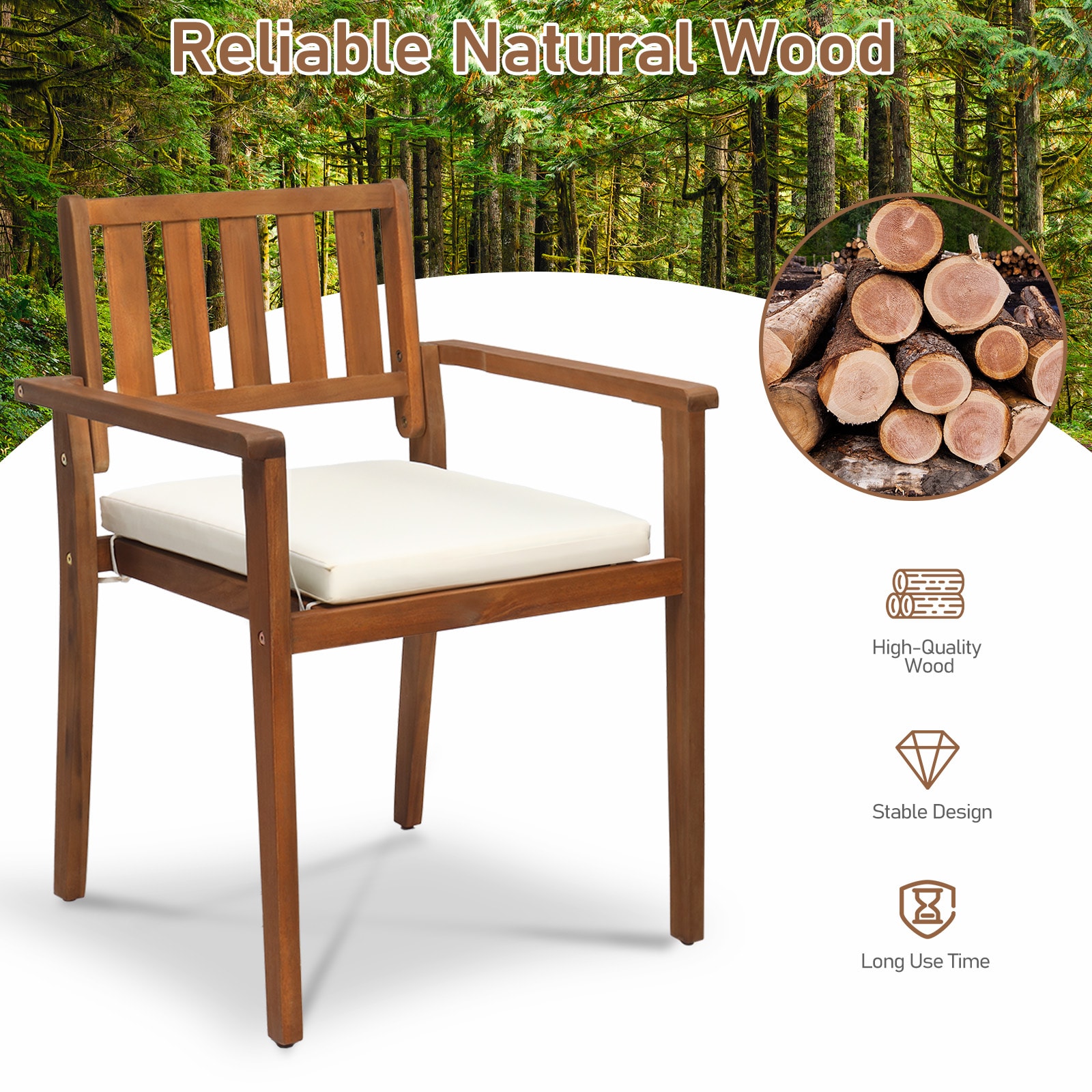 Winado LO1G56001209 Patio-Chairs - View #3