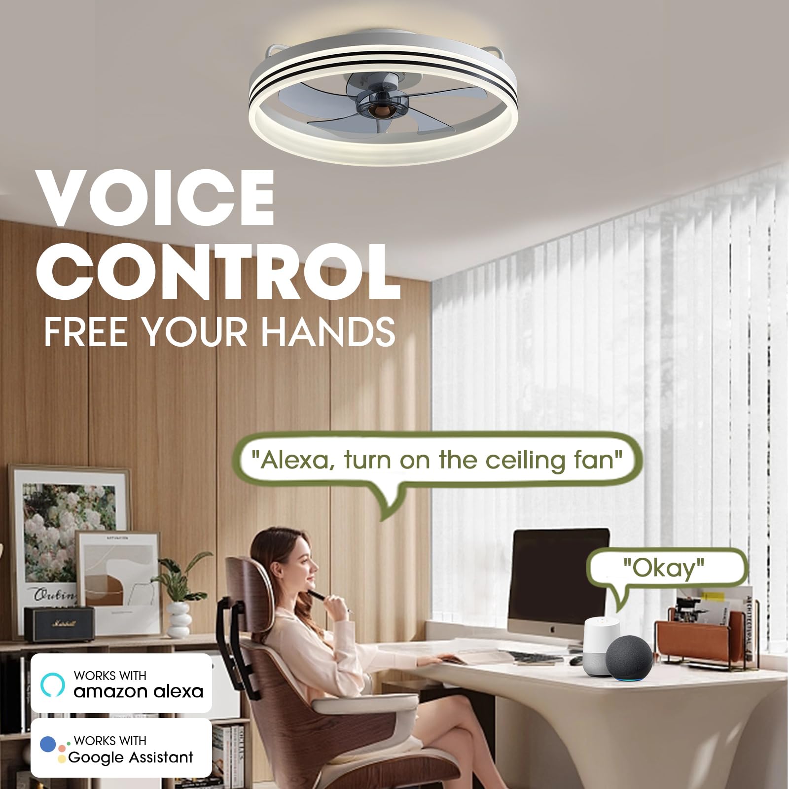 SILJOY CFL-1105-06 Ceiling-Fans - View #3
