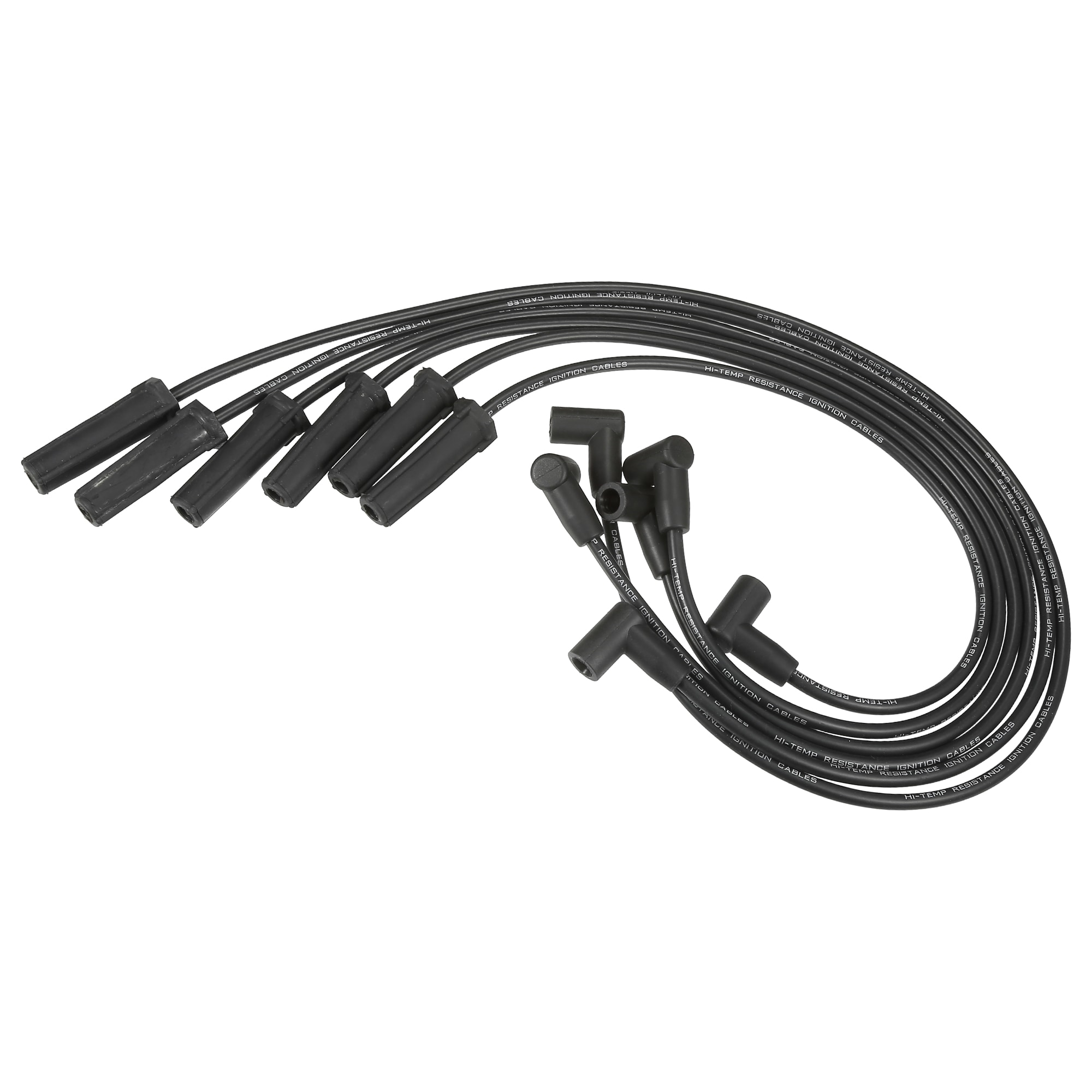 Unique Bargains 6pcs Car Spark Plug Coil Wires Ignition Coil Harness Cable 7mm Fit for Buick LeSabre Lucerne Park Avenue 3.8L #S26011400UX1315