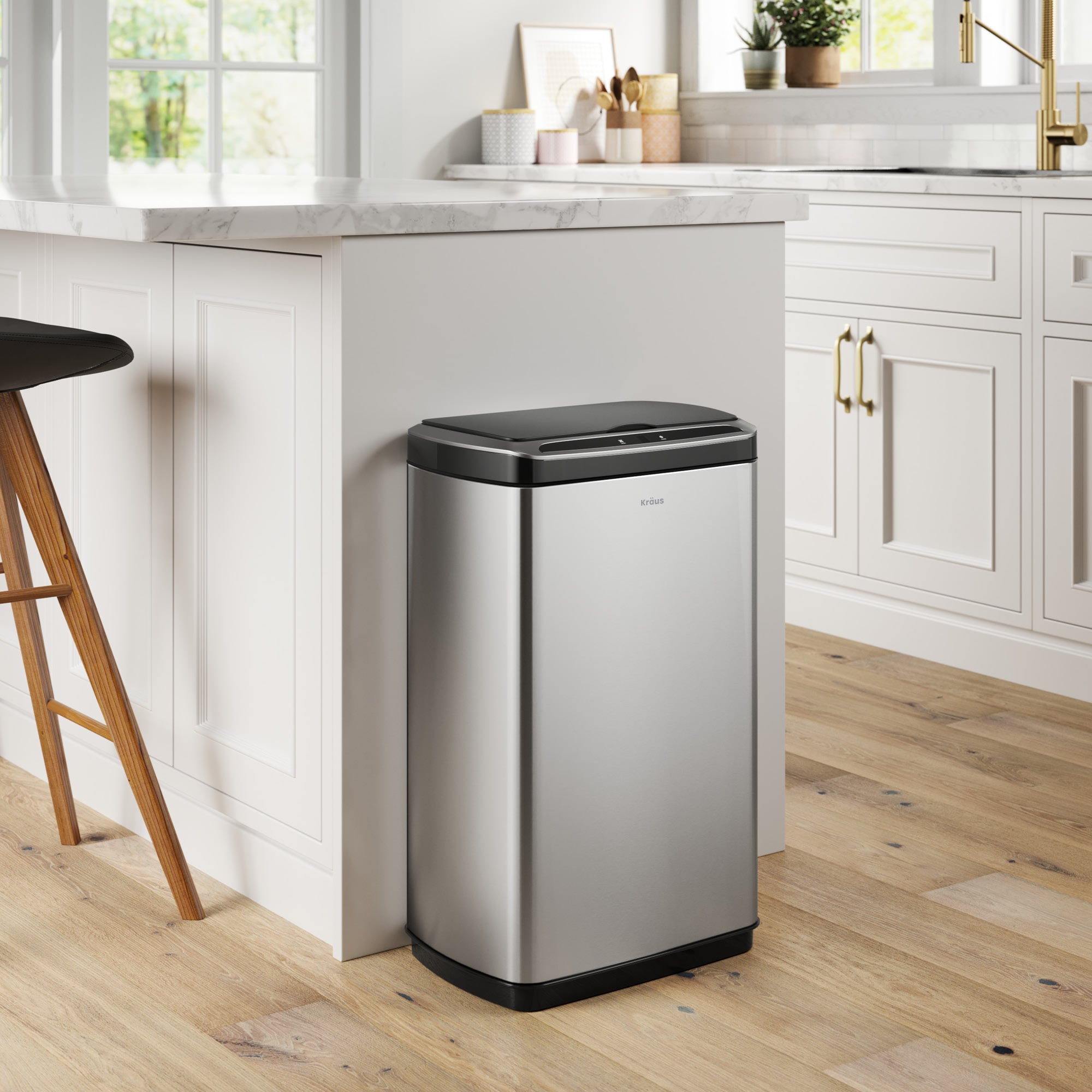  Meet perfect 13 Gallon Trash Can Automatic Kitchen