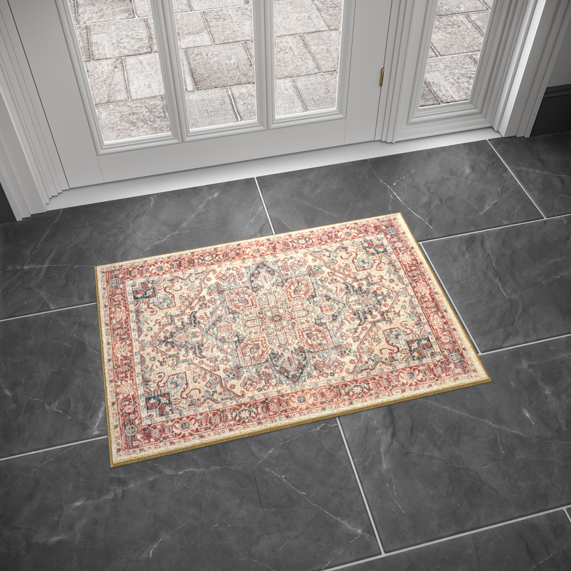 Tayse AQY1017 2X3 rugs - View #4