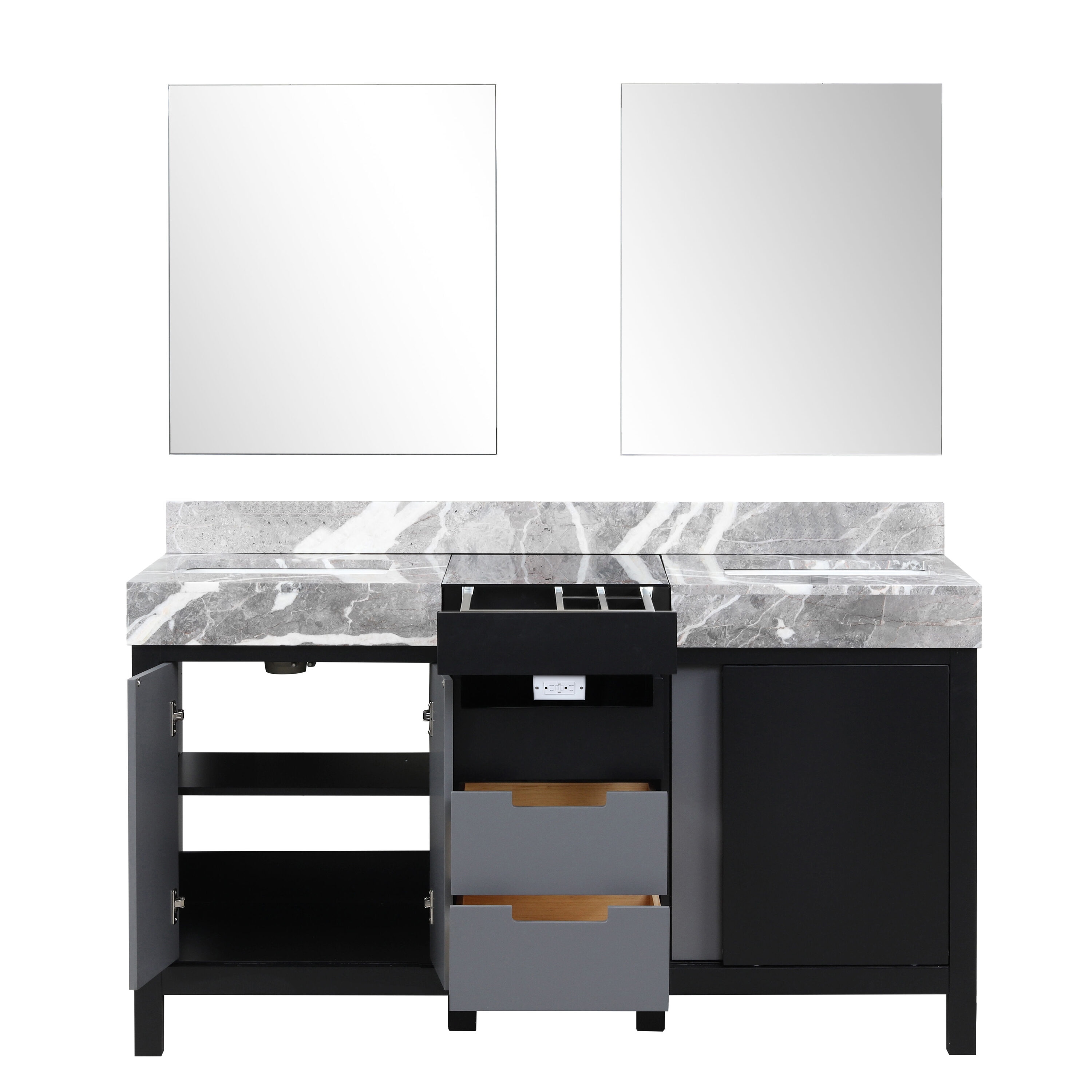 Lexora LZ342260DLISM28 Bath-Vanity-Combo - View #6