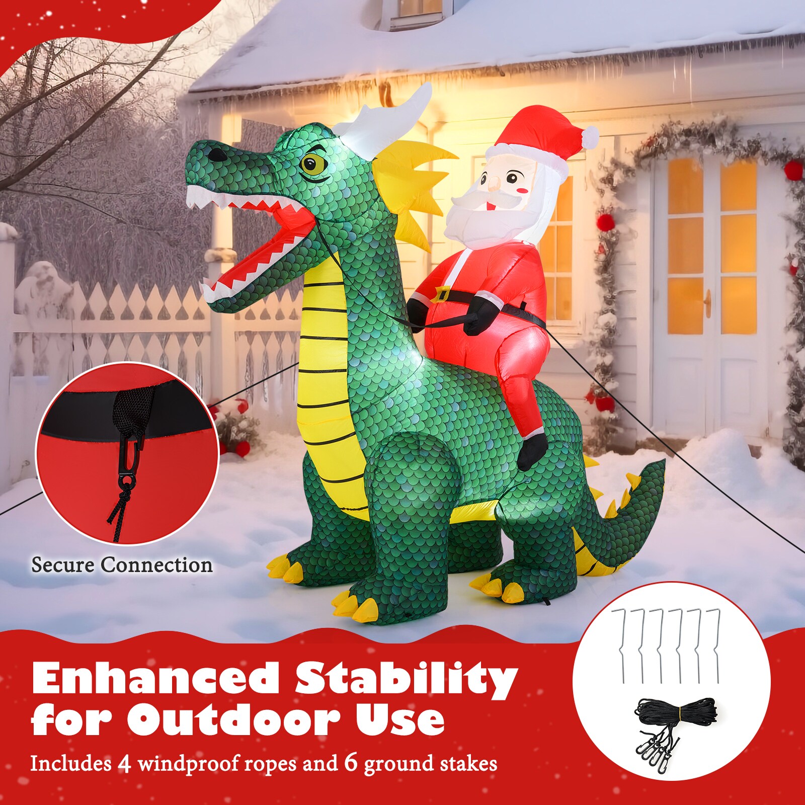 LIVIZA HYG25252US Christmas-Inflatables - View #3