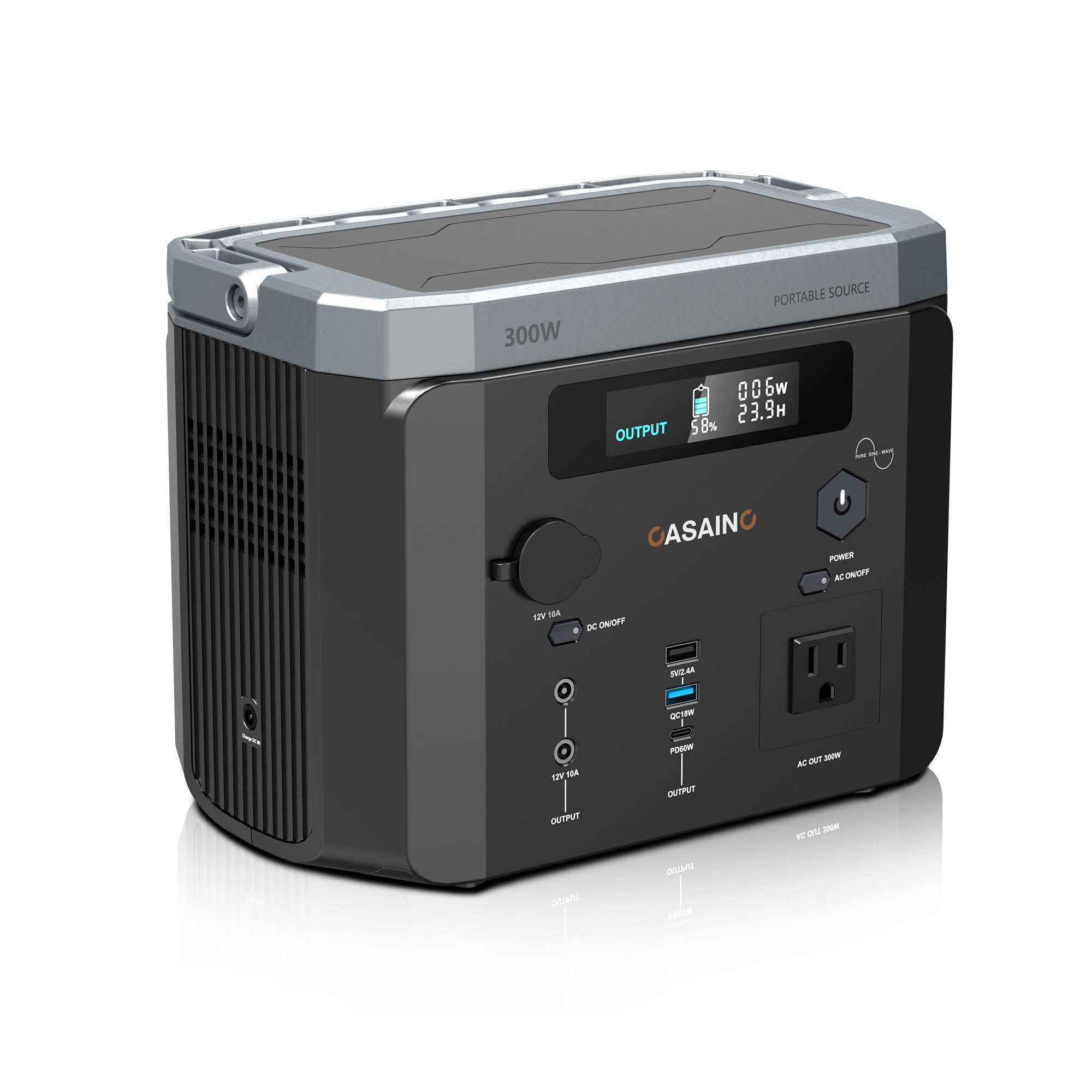 CASAINC WFEHAC-03-BR PSP300 300 -Watts Portable Power Station