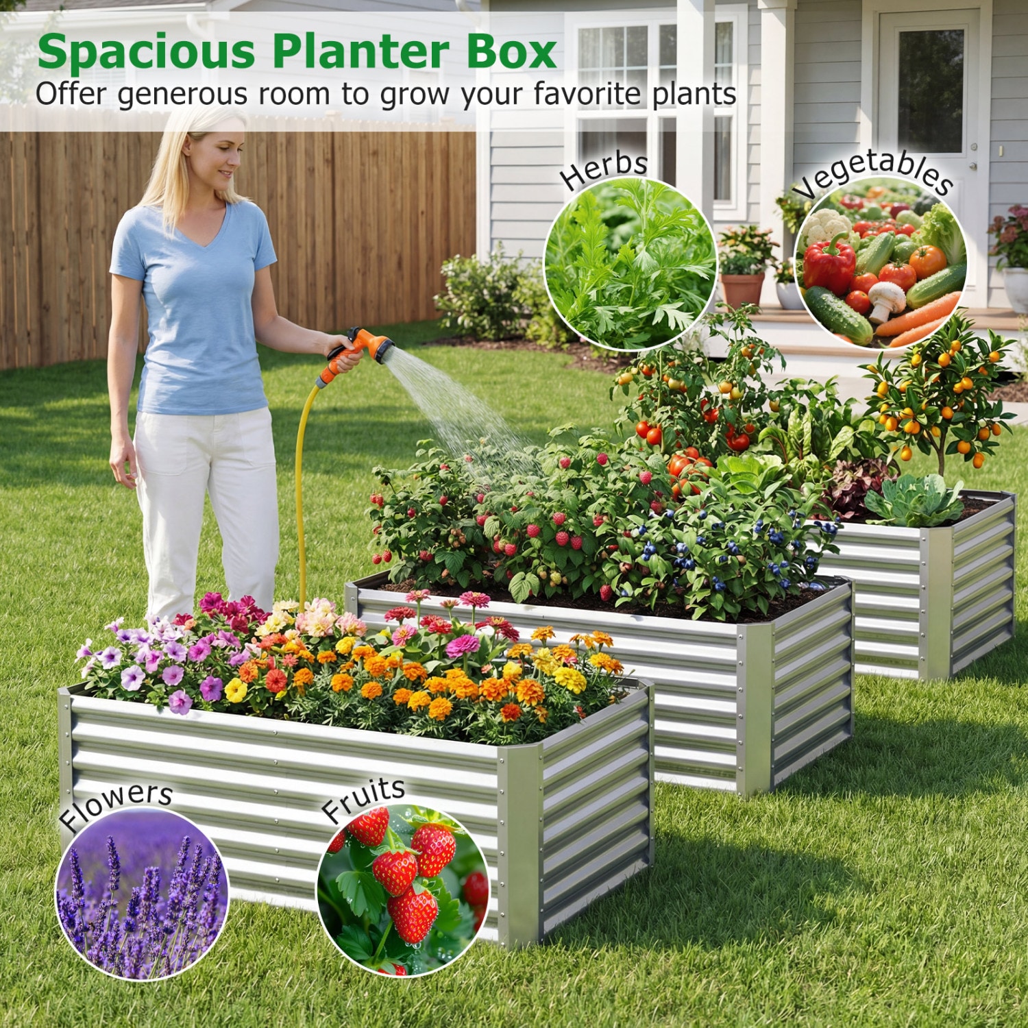 Slickblue D-CO-LS5774TG Raised-Garden-Beds - View #8