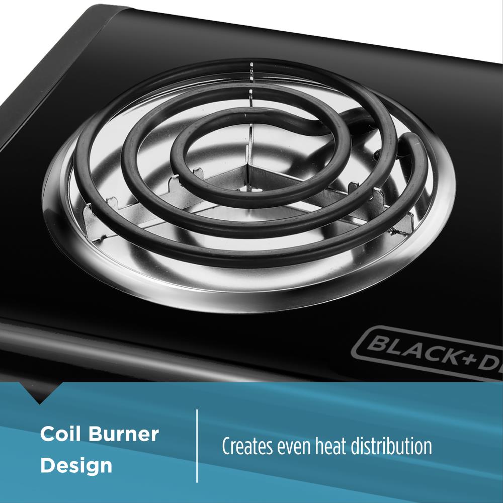 BLACK+DECKER 7.83-in L x 4.05-in W Non-Stick Residential in the Indoor  Grills department at