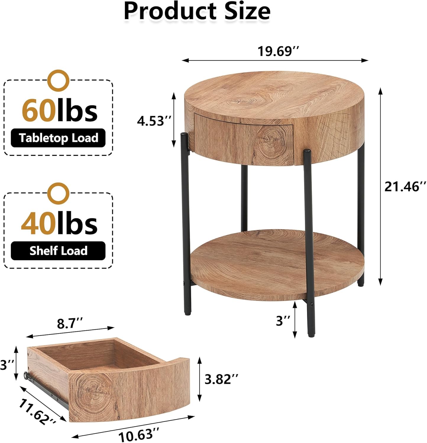 Qeetex LHF-BZ-PHO-0YAEKYR8 End-Tables - View #2