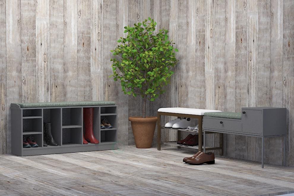 Basicwise QI003280L bench - View #2