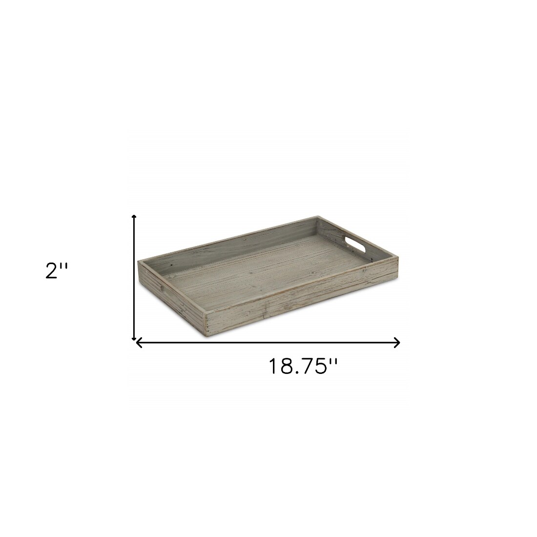 HomeRoots 4000399619 Serving-Trays-Caddies - View #3