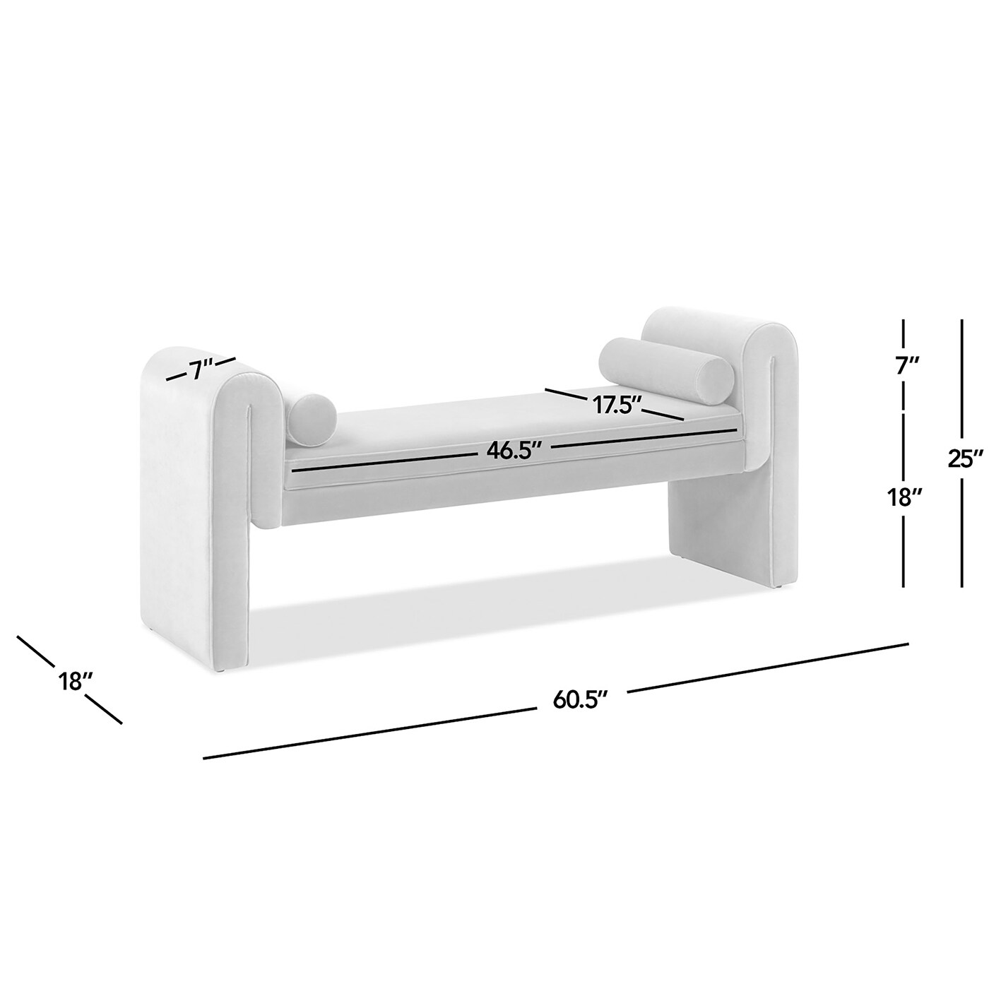 Jennifer Taylor Home LMVN-85850 bench - View #12
