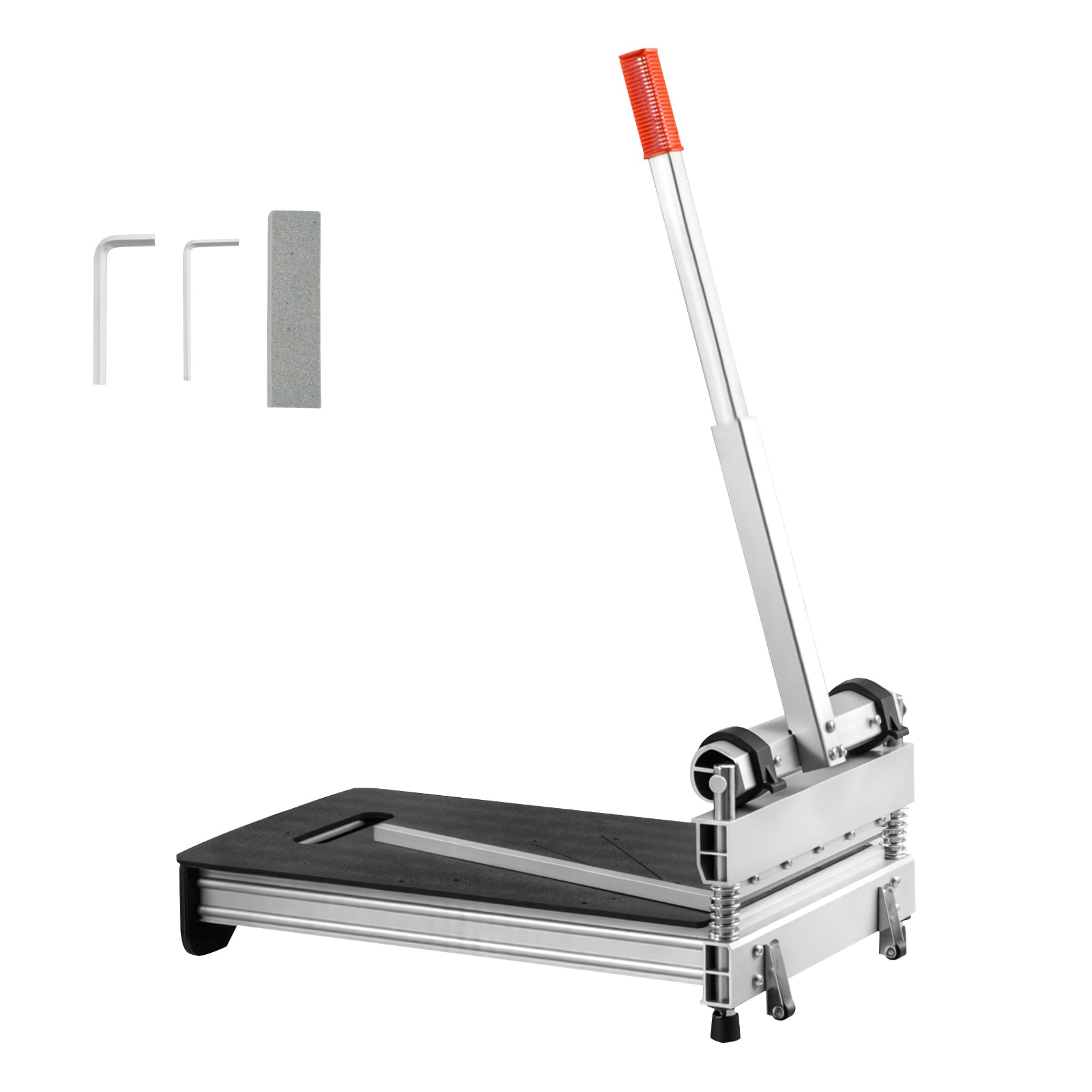 GIVIMO Vinyl Floor Cutter - 13-in Cutting Length - 12-mm Cut Thickness - Adjustable 15 30 45 Angles - D2 Steel Blade - Telescoping Handle #LW102GIVSS3820