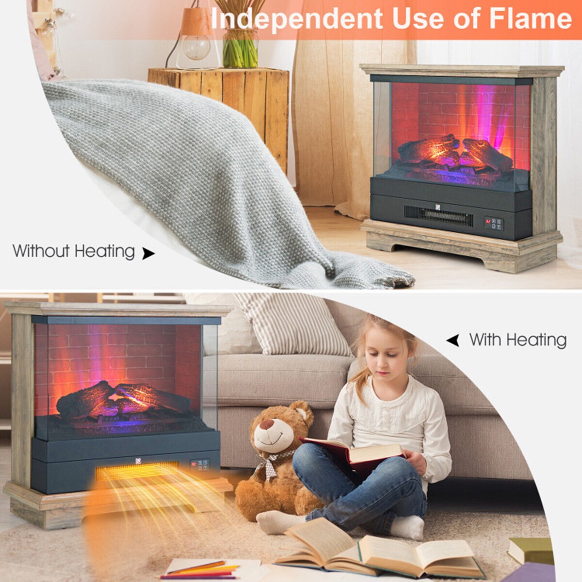 Clihome CL-BNUS-10179 Electric-Fireplaces - View #11
