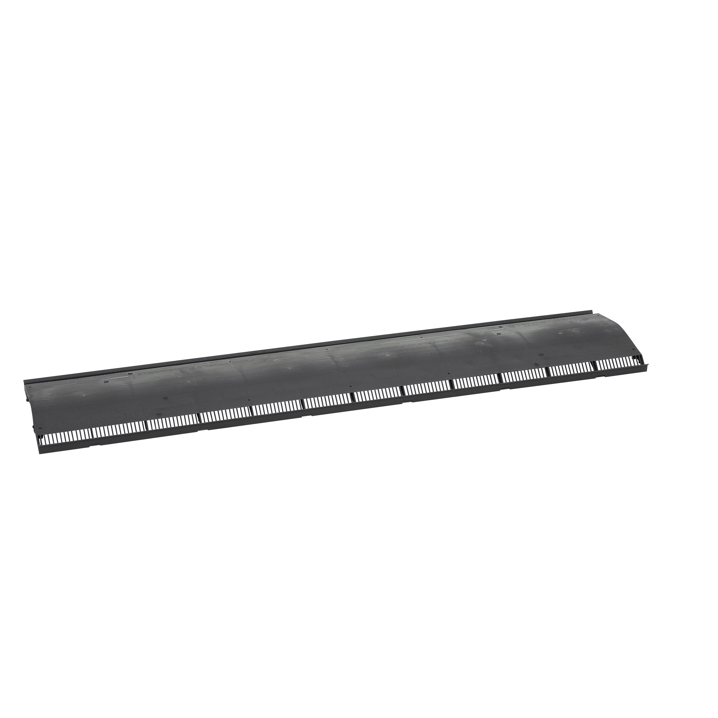 Air Vent 11.25-in x 48-in Charcoal Plastic Stick Roof Ridge Vent in the ...