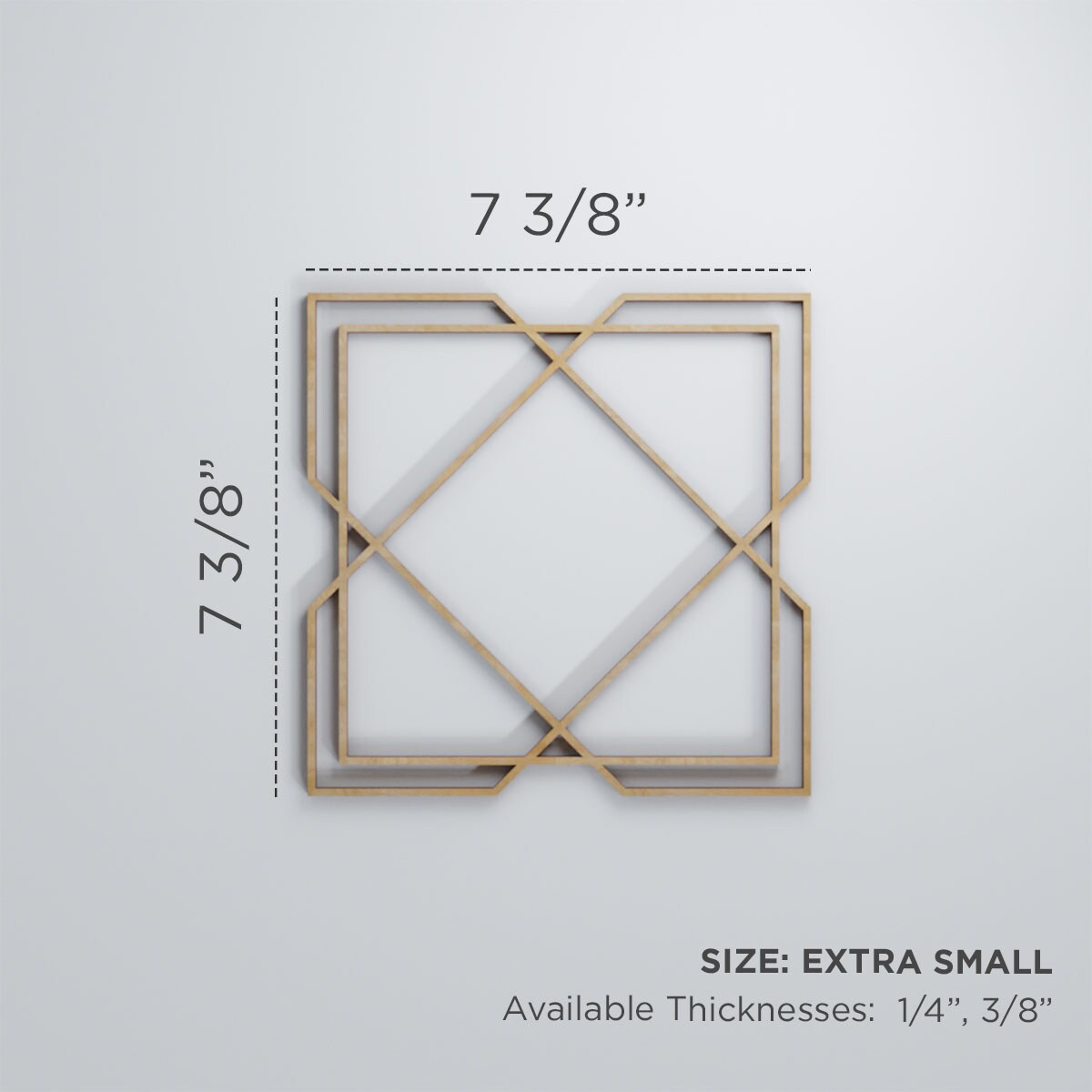 Ekena Millwork WALW08X08X0375KWACH Wall-Panels - View #3