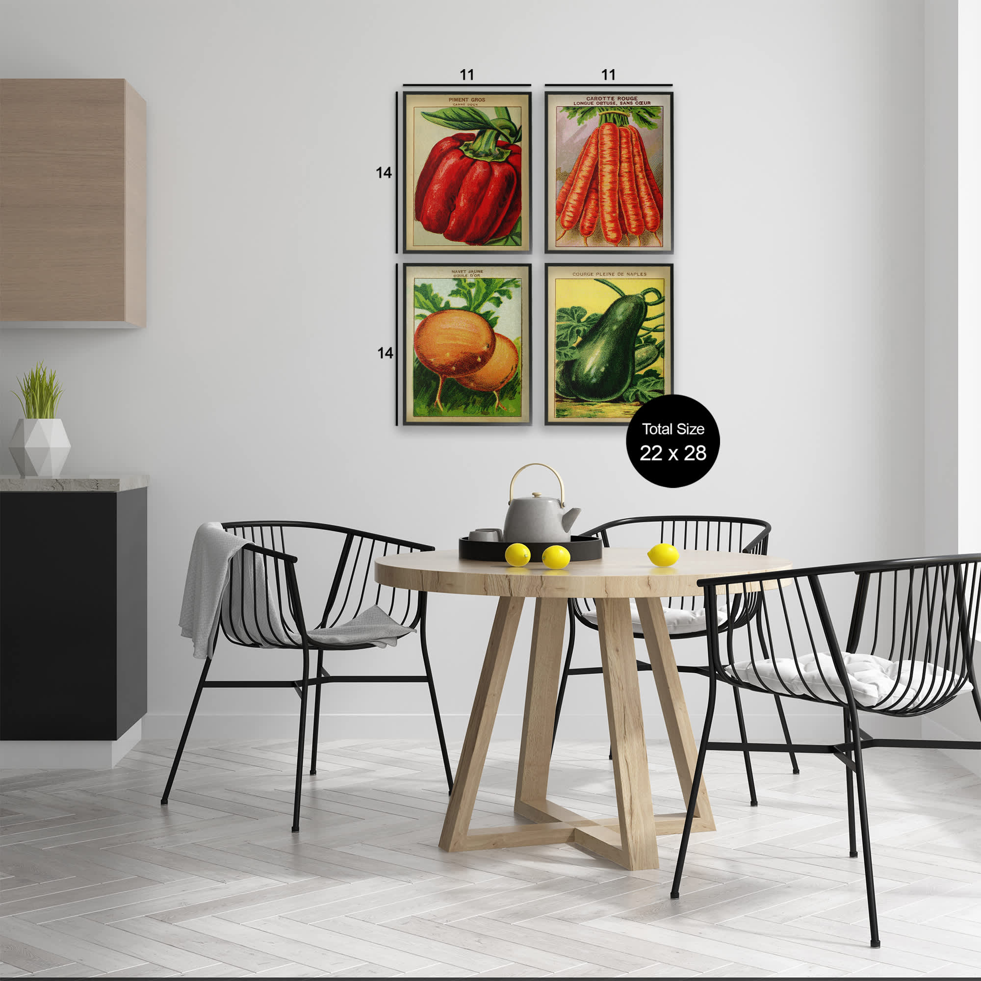 Stupell Industries A4-268-WFR-4PC-11X14 Wall-Art - View #3