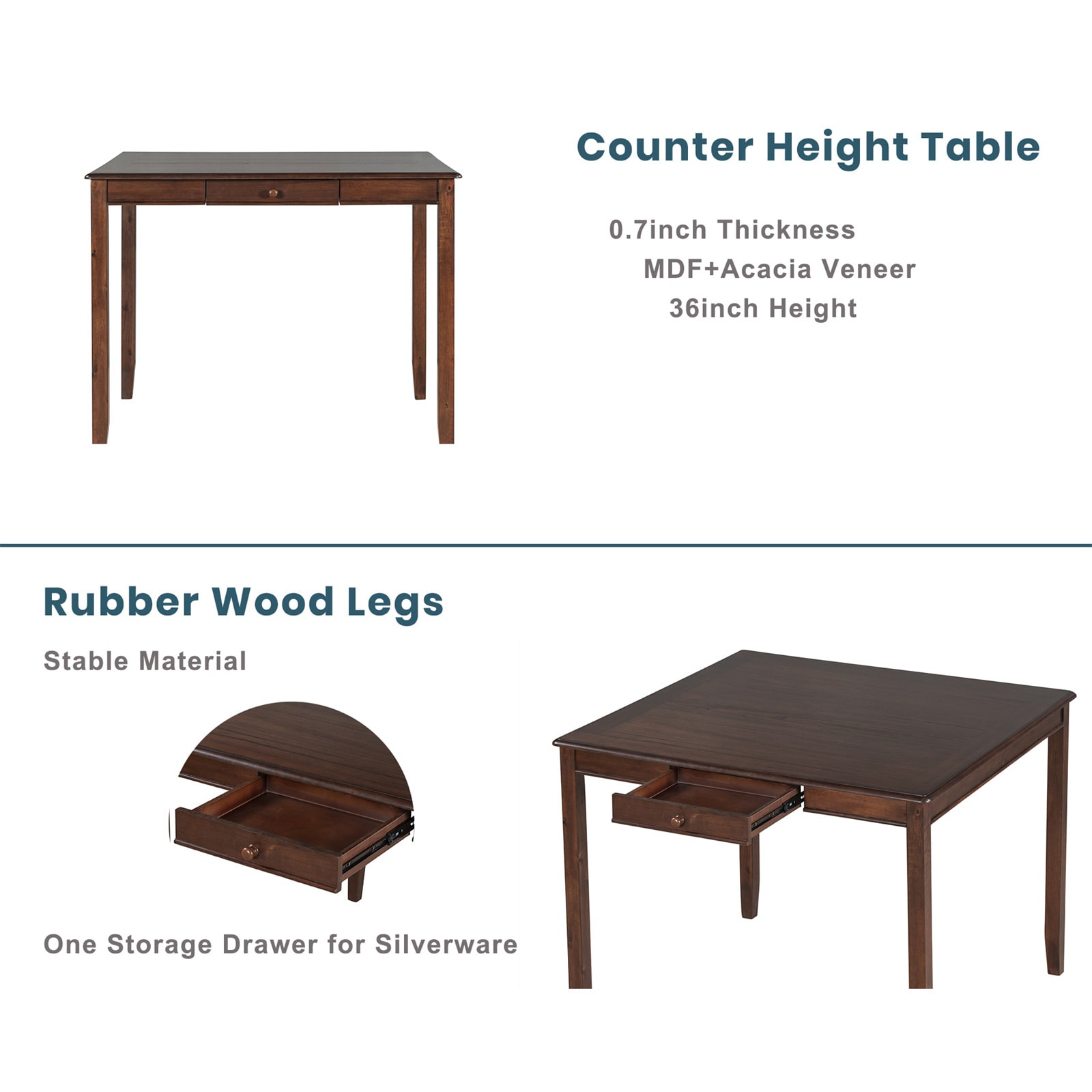 BESTCOSTY SP000LJW001AAD-ZY Dining-Sets - View #2