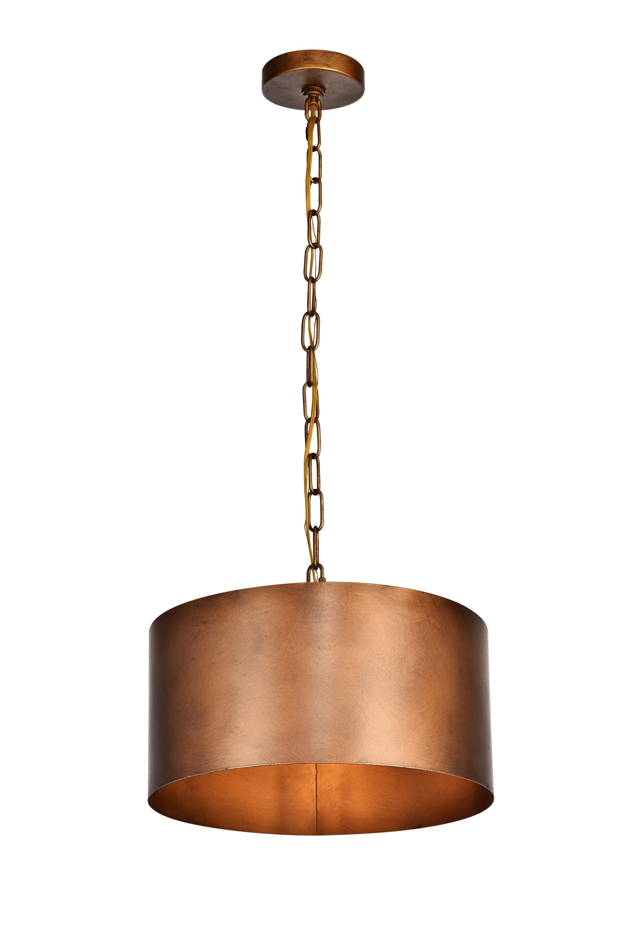 Elegant Decor HFDL18045D15BR Pendant-Lights - View #3