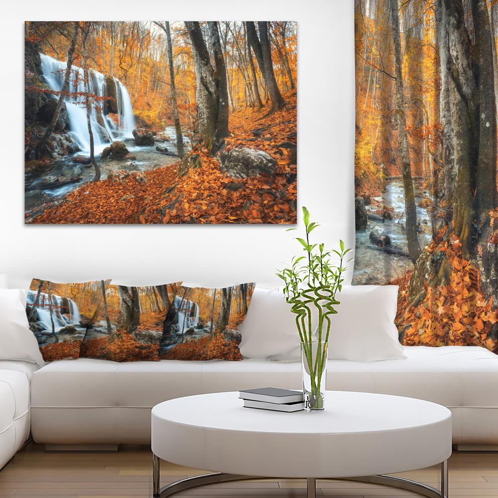 Designart 30-in H x 40-in W Landscape Print on Canvas in the Wall Art ...