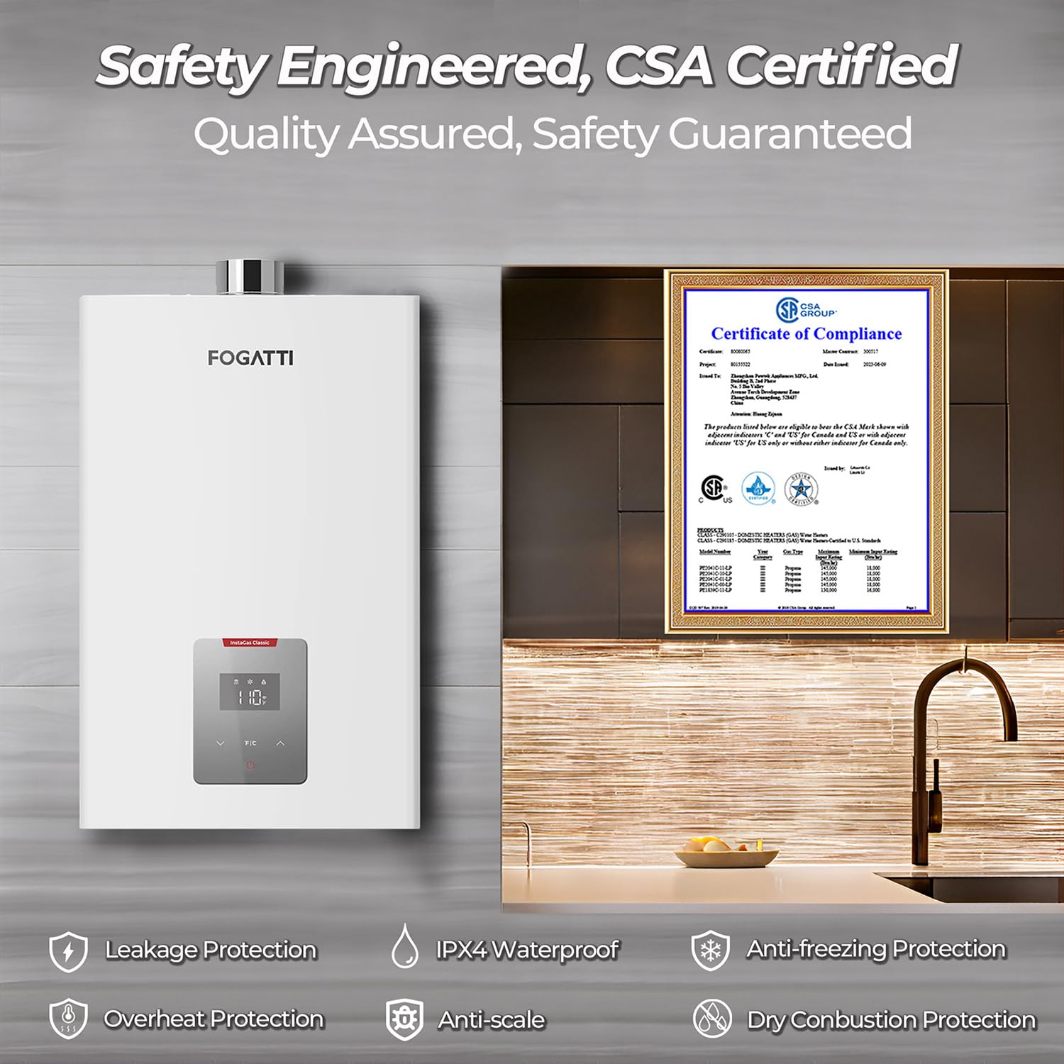 Fogatti FDG340IN-CS90-LP Gas-Water-Heaters - View #11