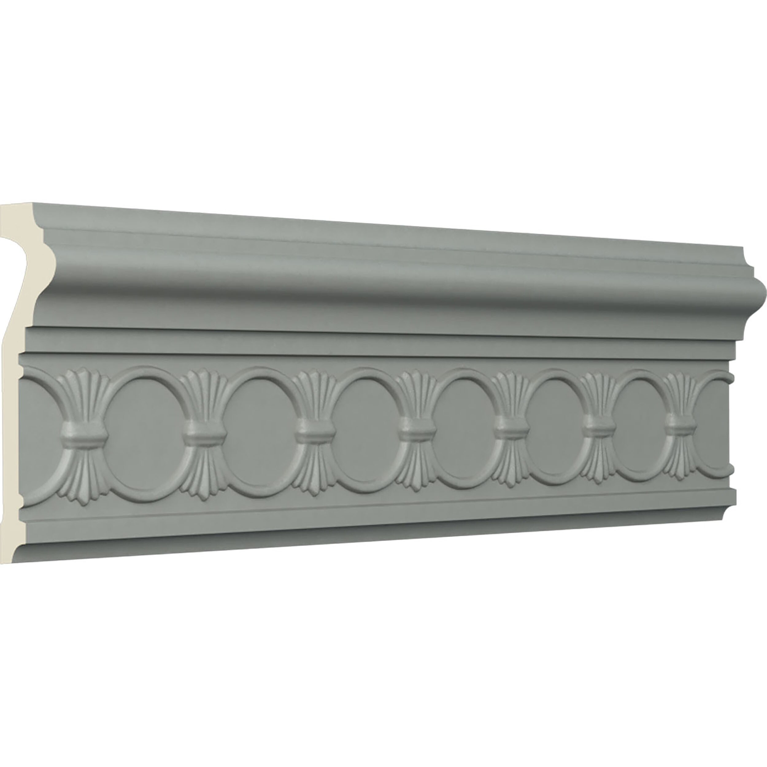Hera 4.5'' H x 96.13'' W x 1.125'' D Urethane Chair Rail