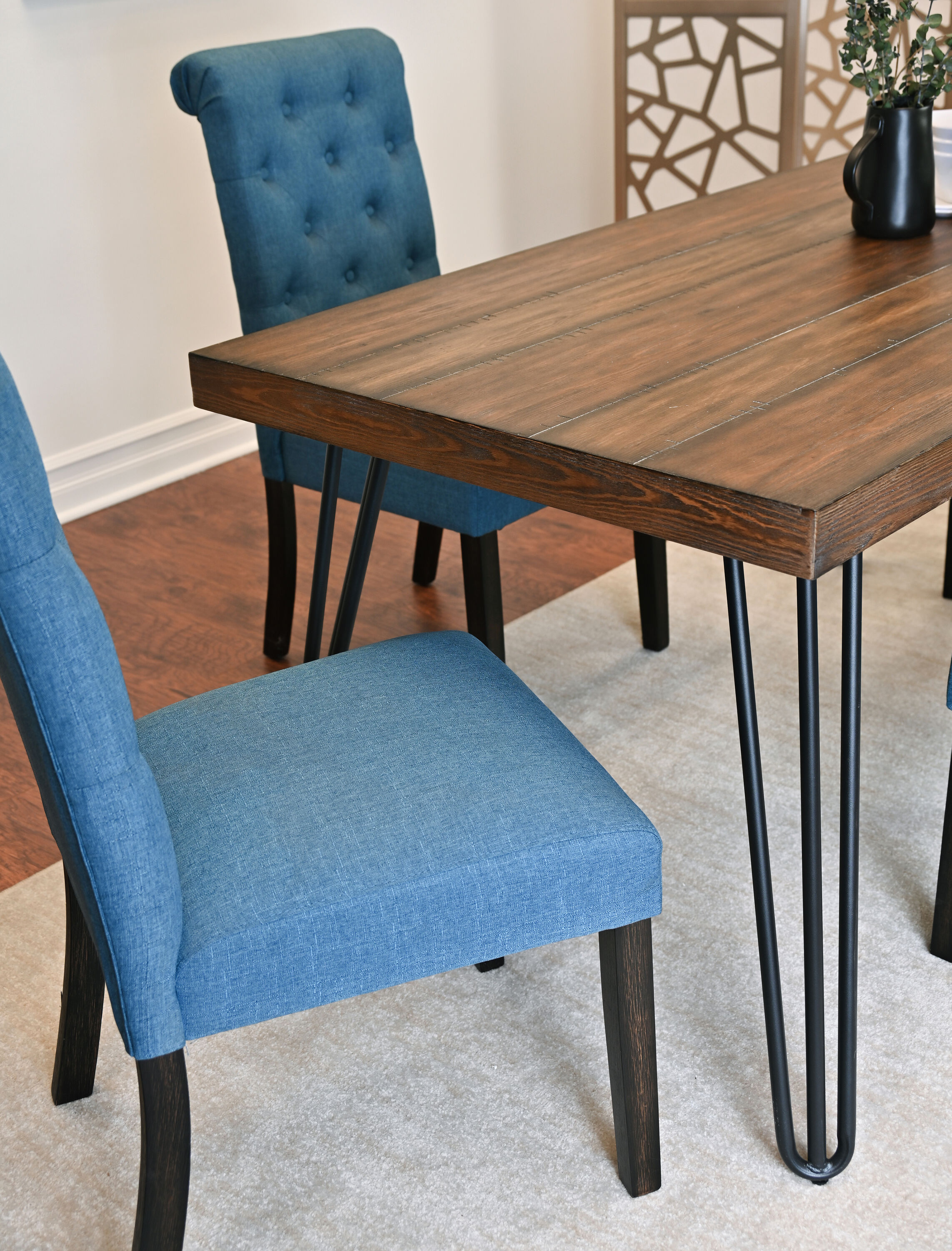 Roundhill Furniture T8741-C361BUX2-CB874 Dining-Sets - View #7