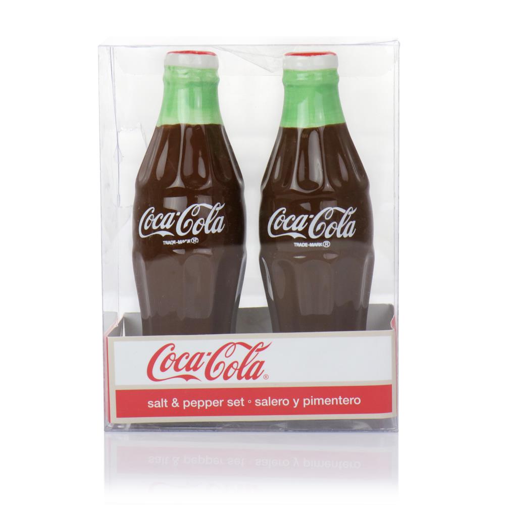 Coca-Cola 2-Pack Brown Ceramic Novelty Salt and Pepper Shaker(s) in the  Serveware Accessories department at Lowes.com