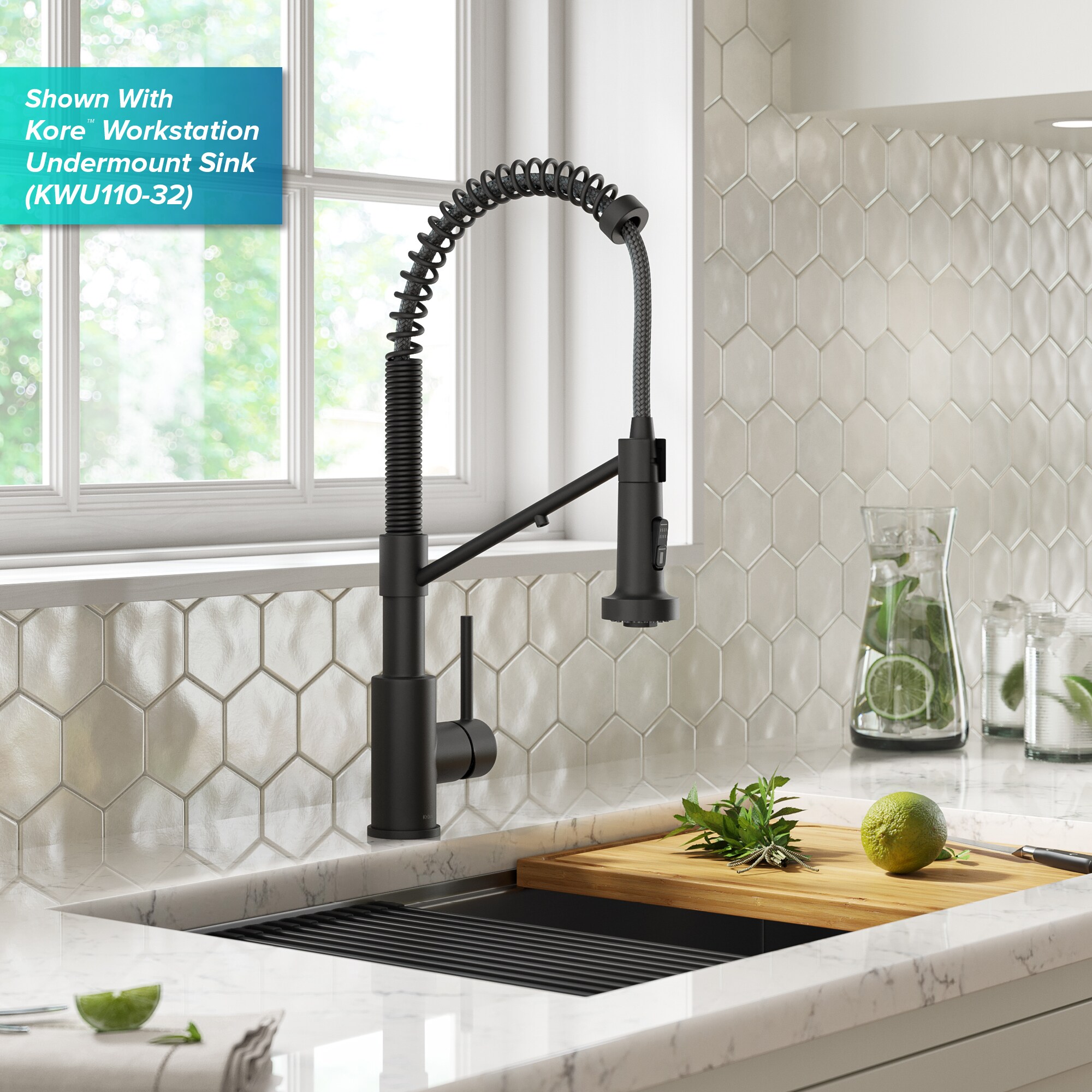 Kraus KFF-1610MB Kitchen-Faucets - View #4