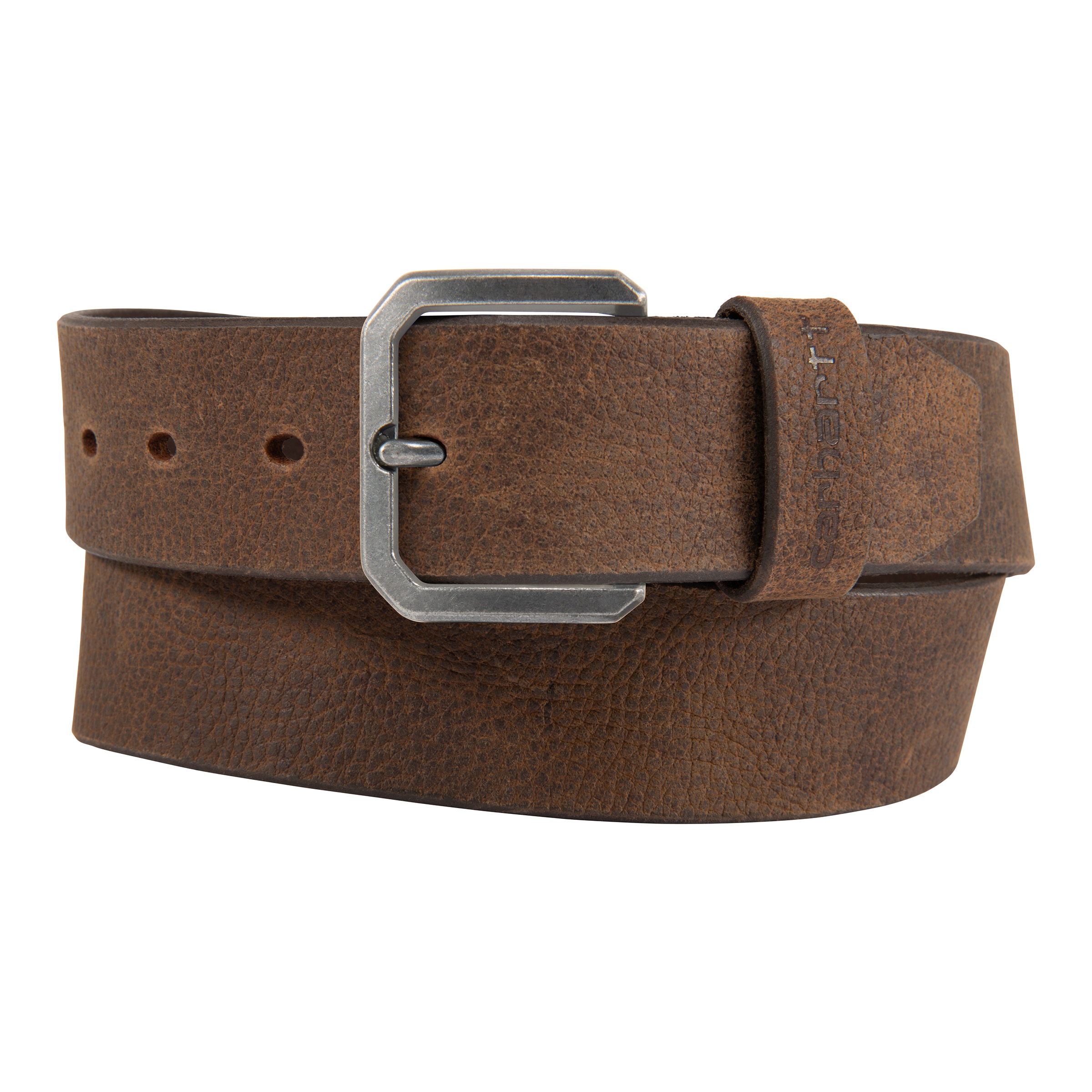Carhartt A000621220115  Adult unisex Brown Leather/Nylon Belt - Large