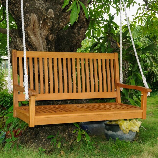 Wood Outdoor Swing In The Porch Swings, How To Make Outdoor Furniture Oily