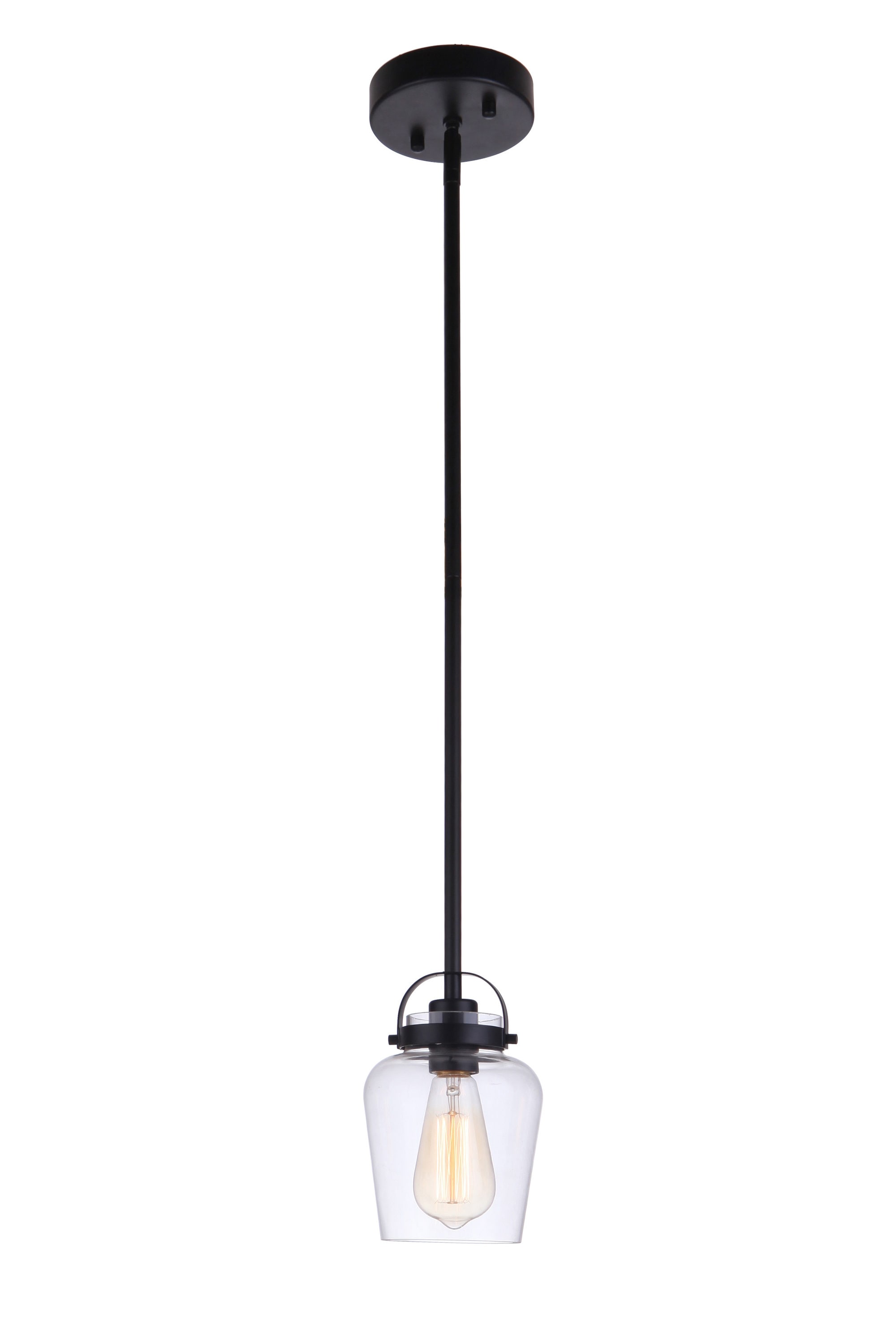 lowes black pendant light