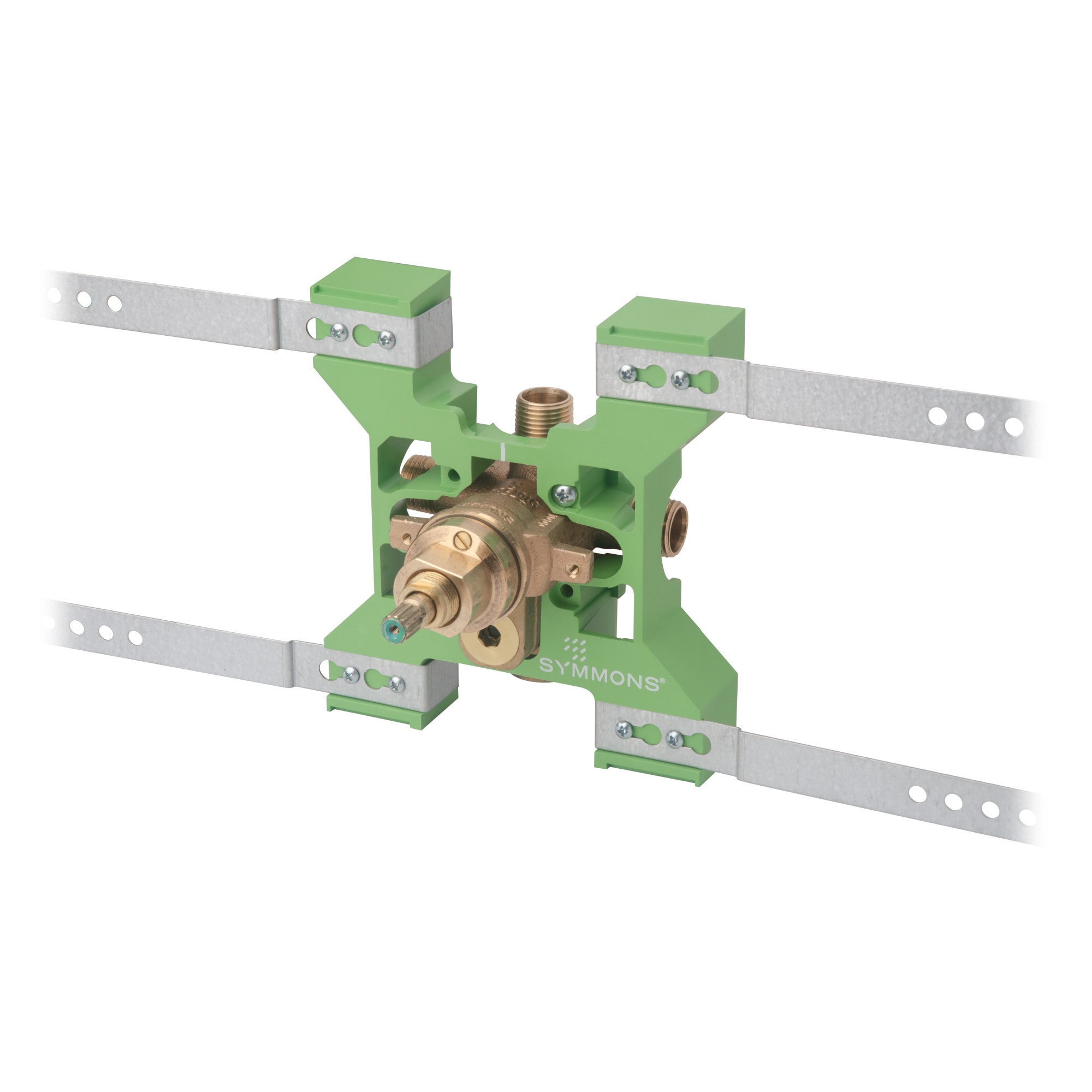 Symmons S262BRBODY Temptrol 1/2-in ID Iron pipe size x 1/2-in OD Iron pipe size Brass Pressure balancing valve