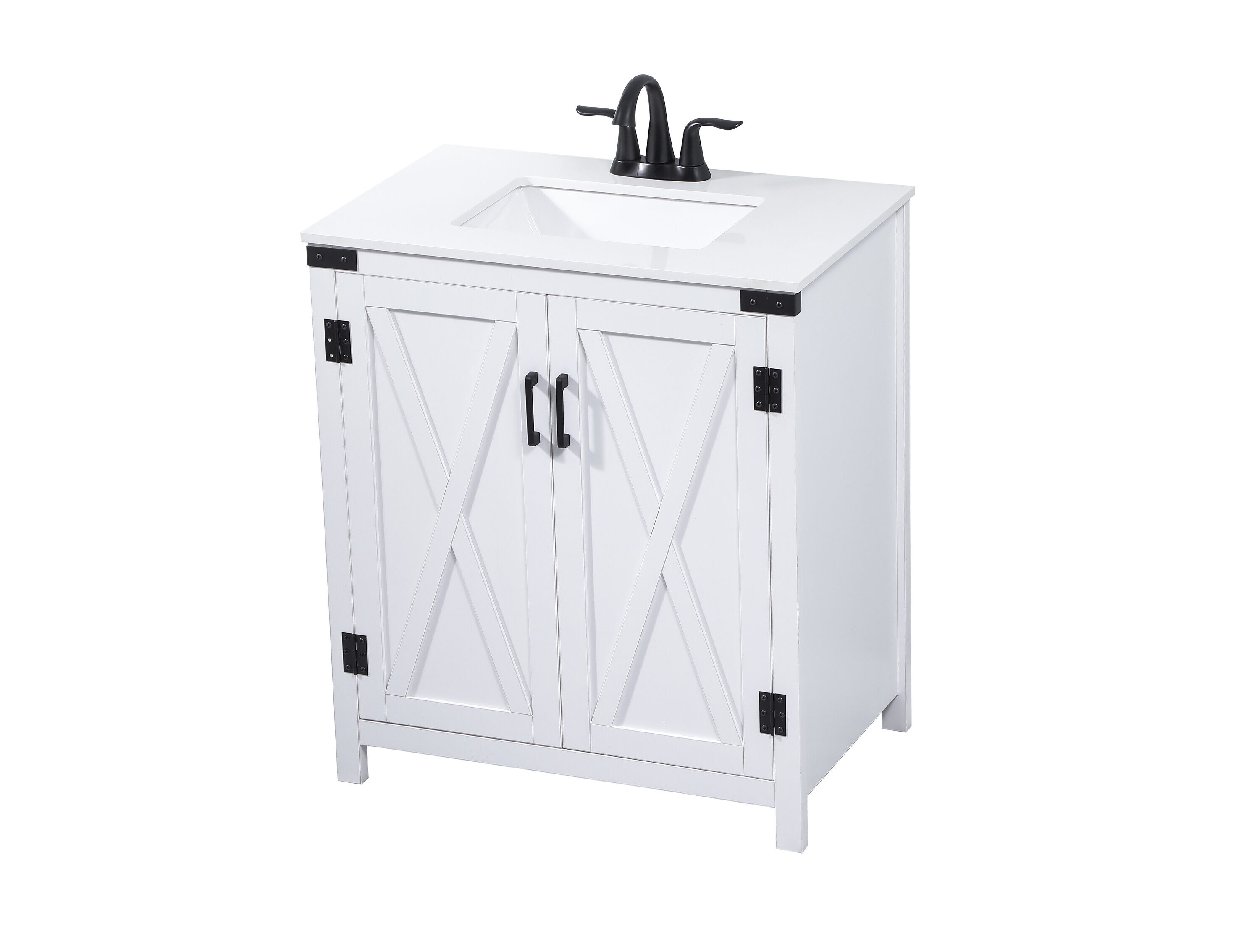Elegant Decor HF270690WH Bath-Vanity-Combo - View #8