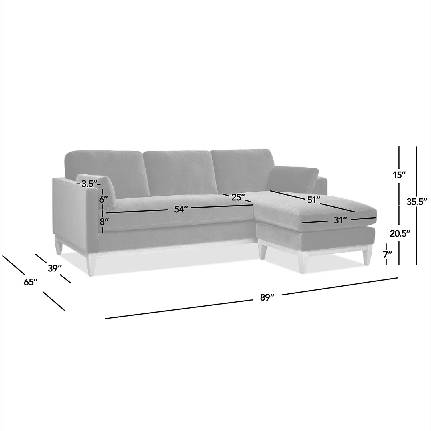 chillscreamni VYM733I2GFHZ Sofas-Loveseats - View #4
