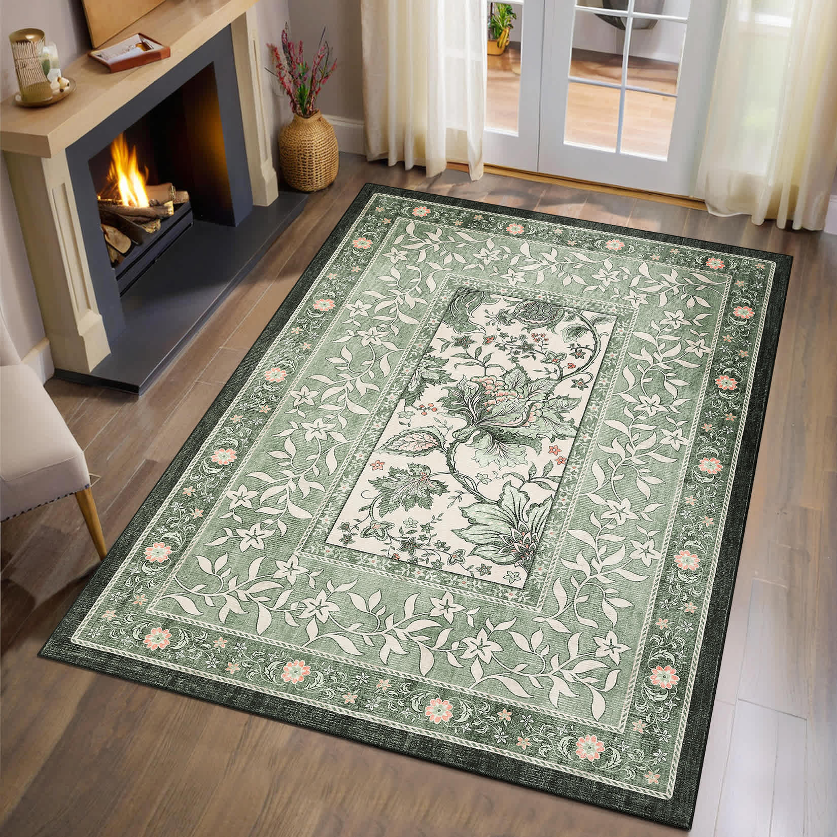Qeetex SUNNY-PHK-35FR96RS rugs - View #3